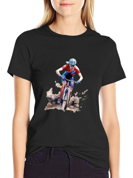 Mountain Biker Graphic T-Shirt