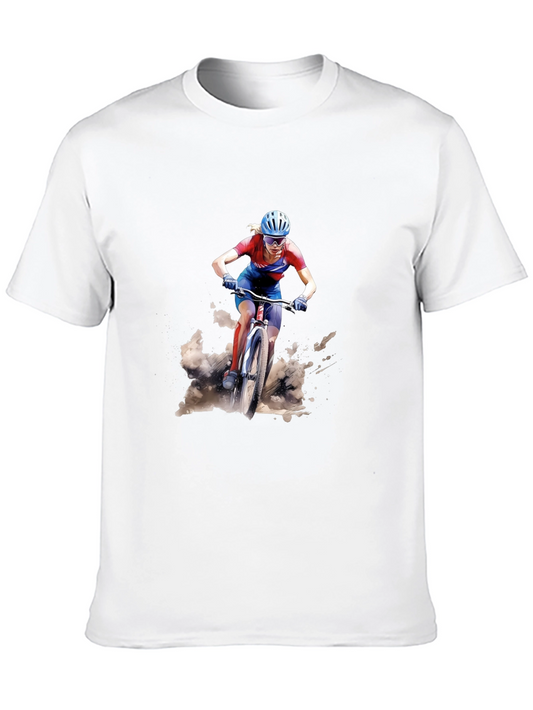 Mountain Biker Graphic T-Shirt