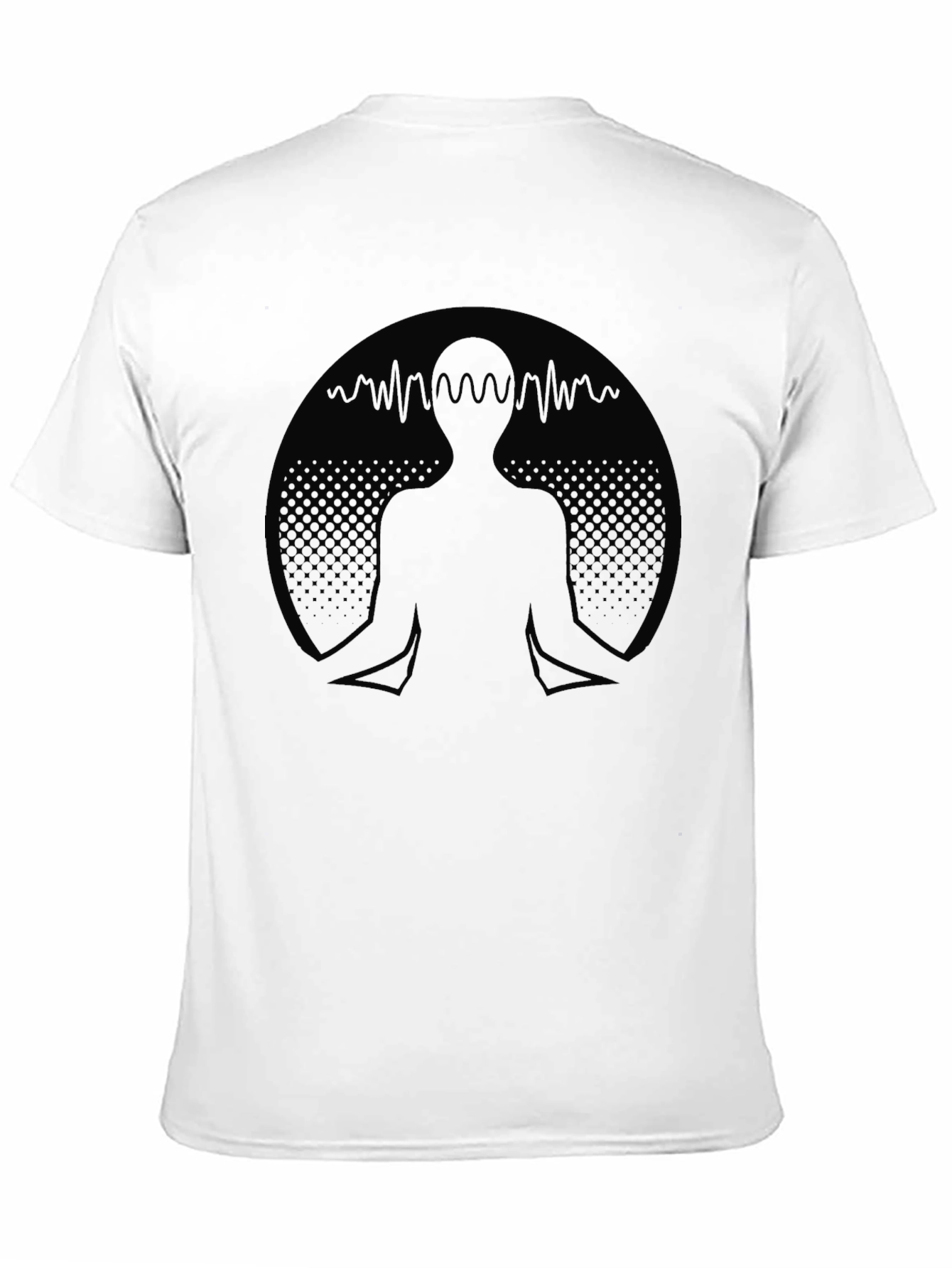 Meditative Mind Black T-Shirt