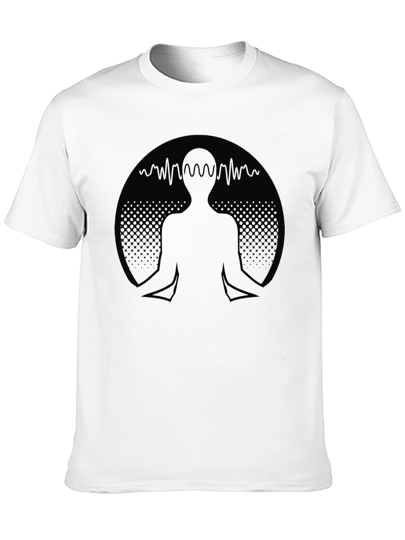 Meditative Mind Black T-Shirt