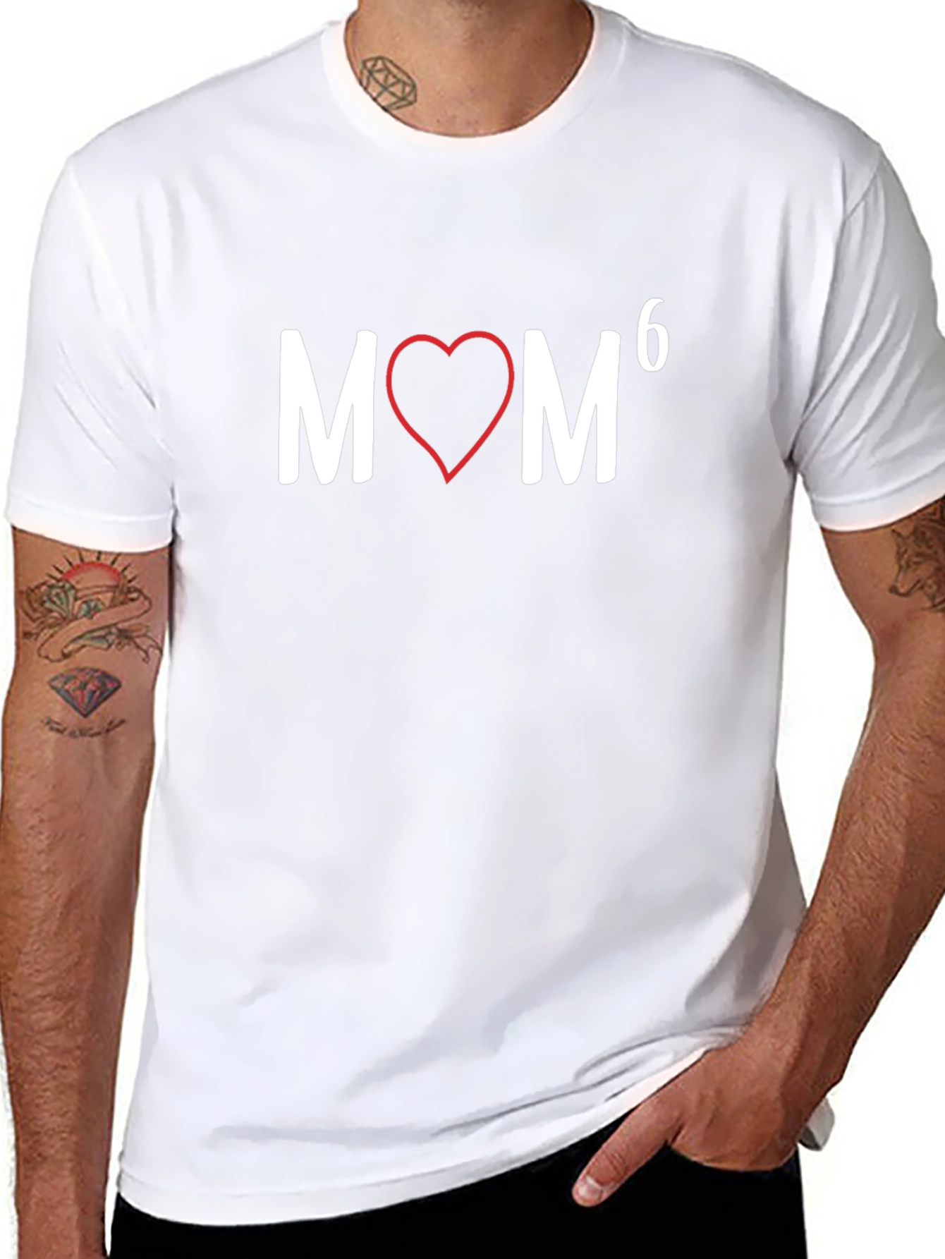 M Heart M6 T-Shirt - Love You Mom!