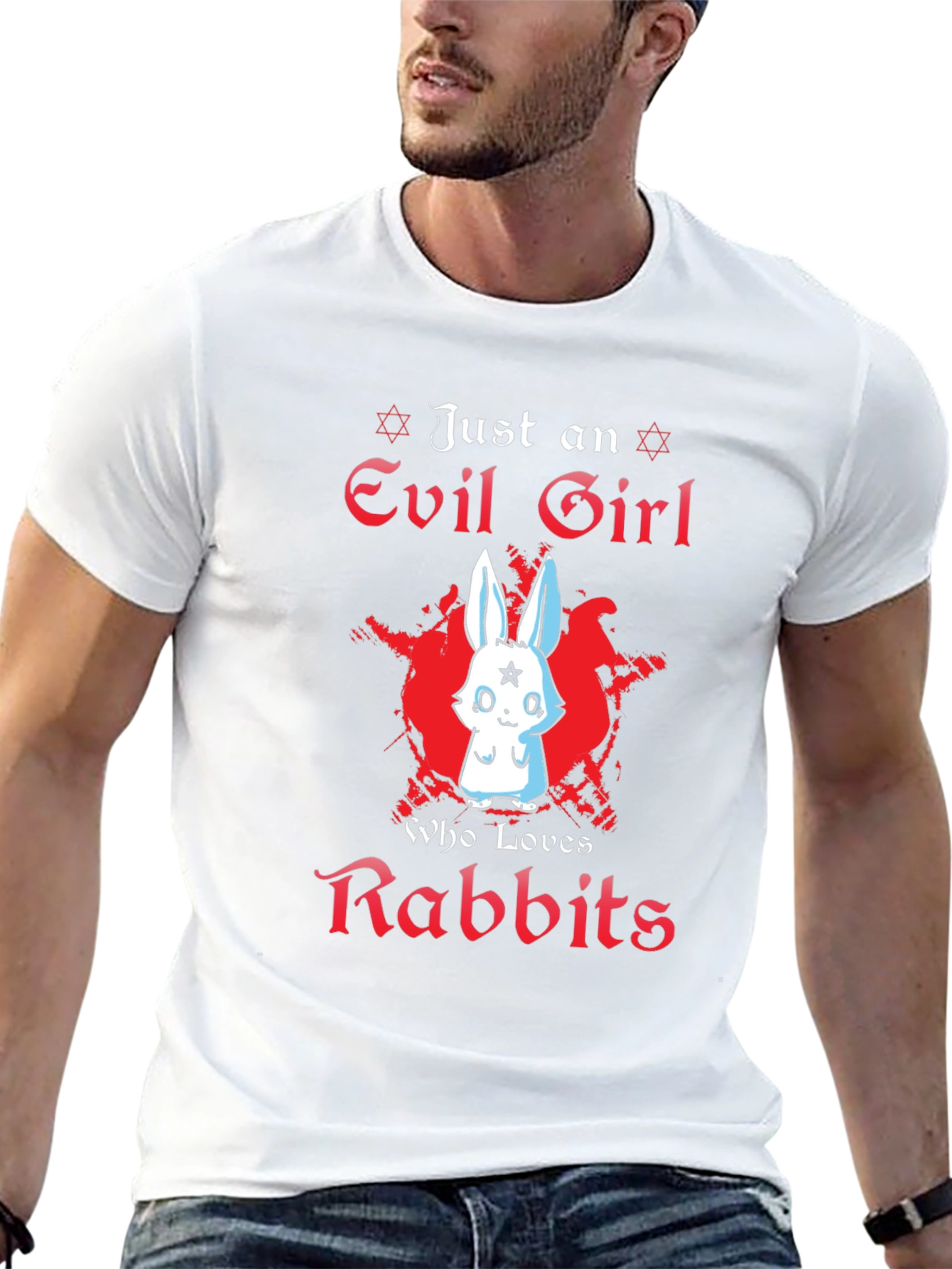 Evil Girl Rabbit T-Shirt