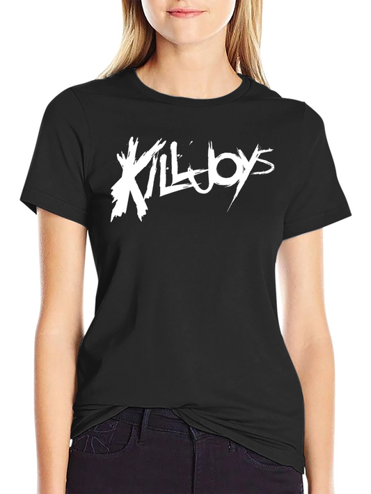Killjoys Black Graphic Tee - Short Sleeve Crew Neck T-Shirt