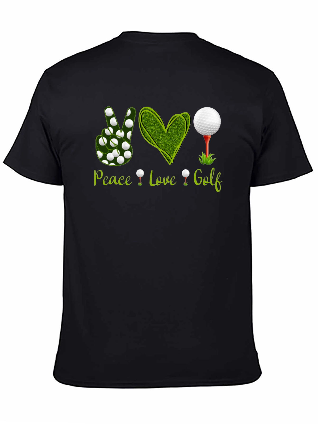 Peace Love Golf T-Shirt - Golfer Apparel