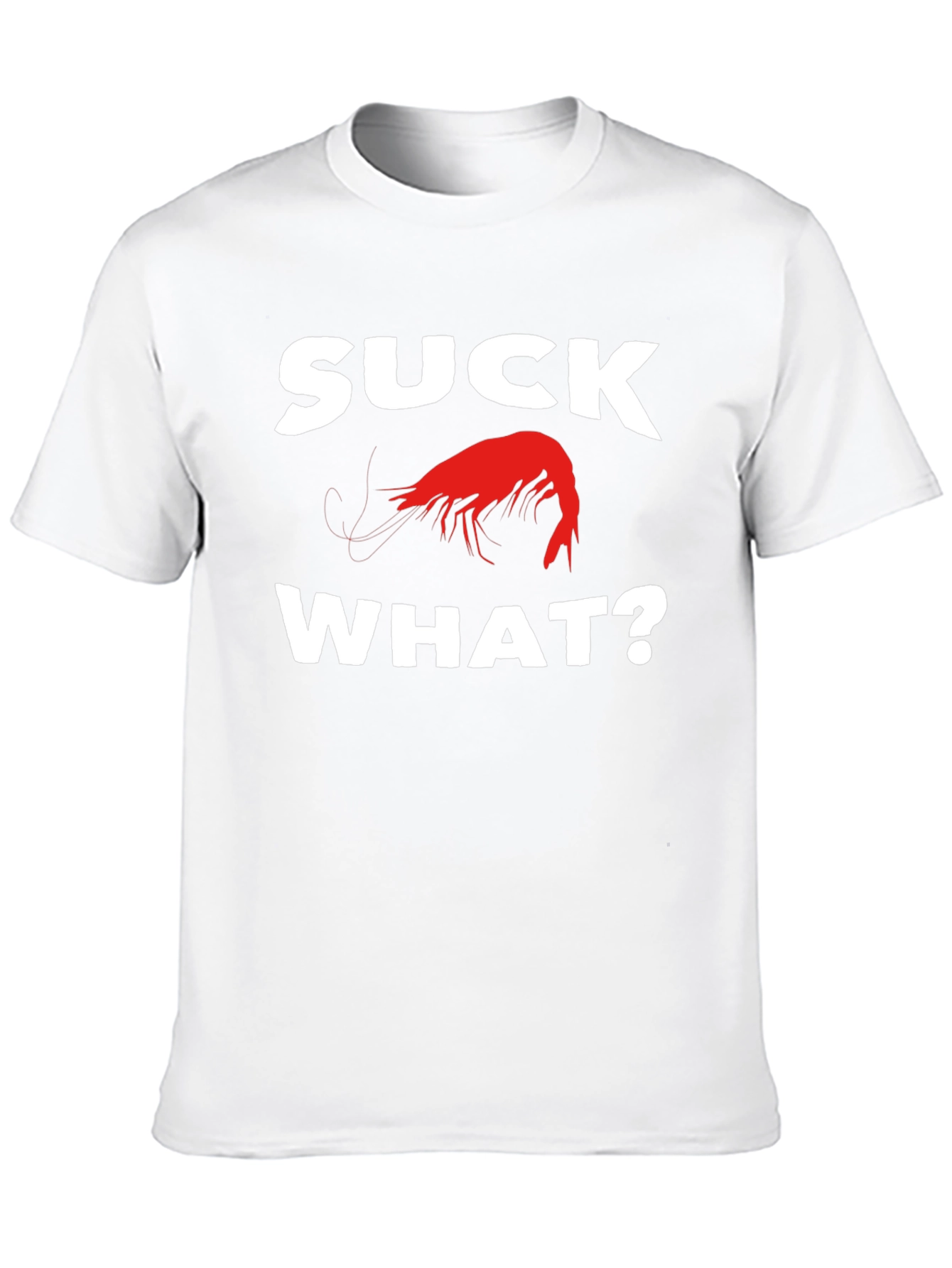 Suck Crawfish T-Shirt Funny Cajun Louisiana Tee