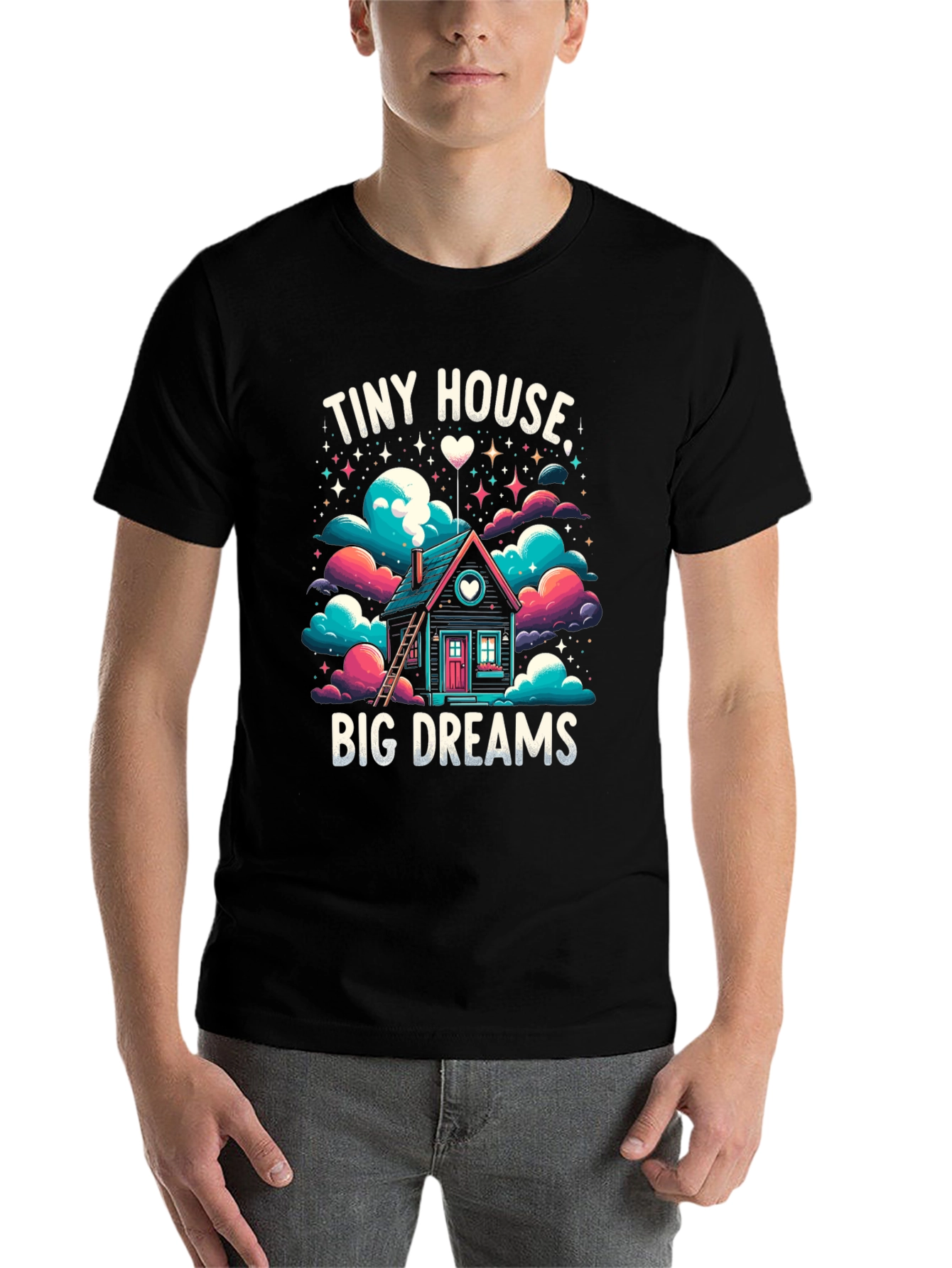 Tiny House Big Dreams Graphic T-Shirt