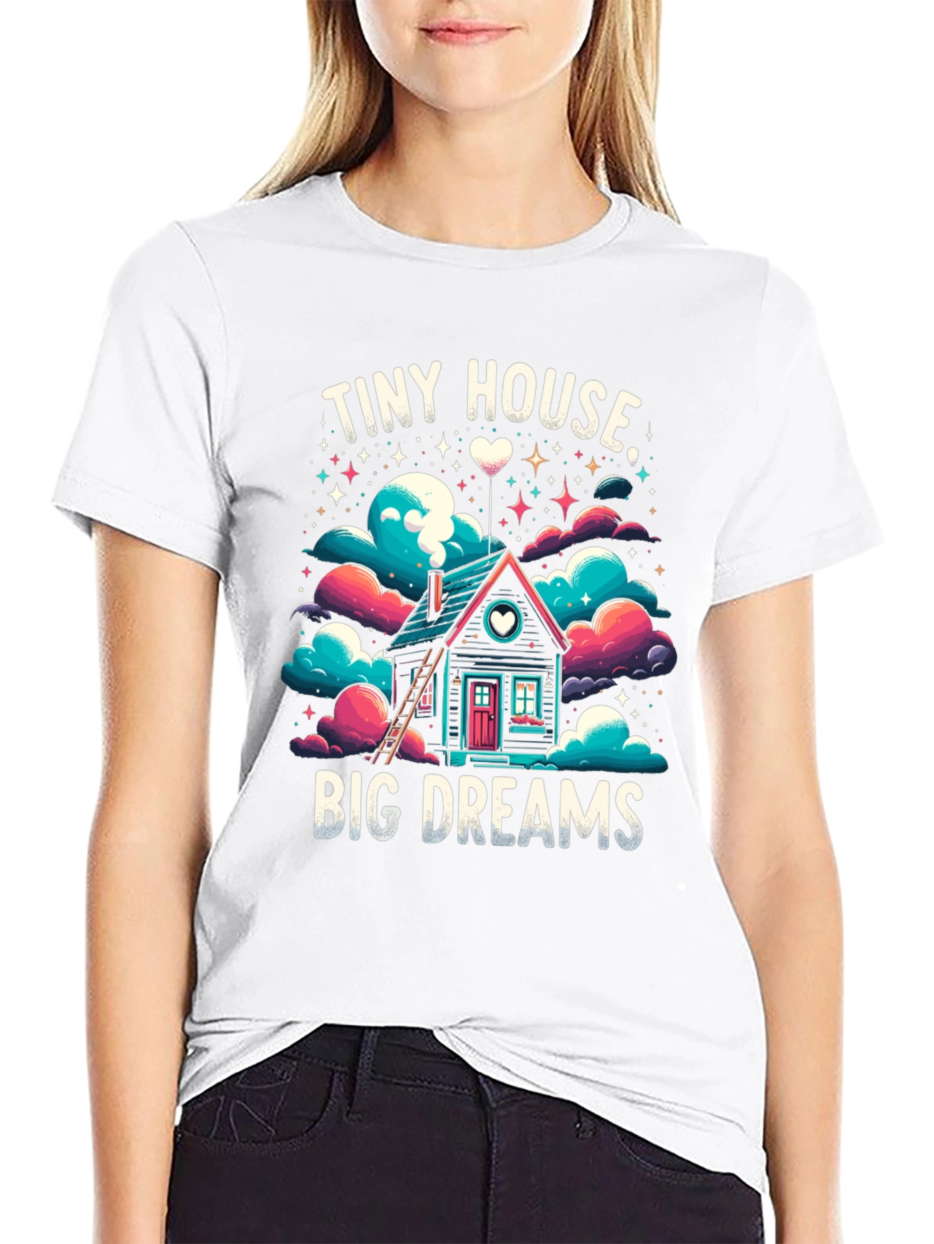 Tiny House Big Dreams Graphic T-Shirt