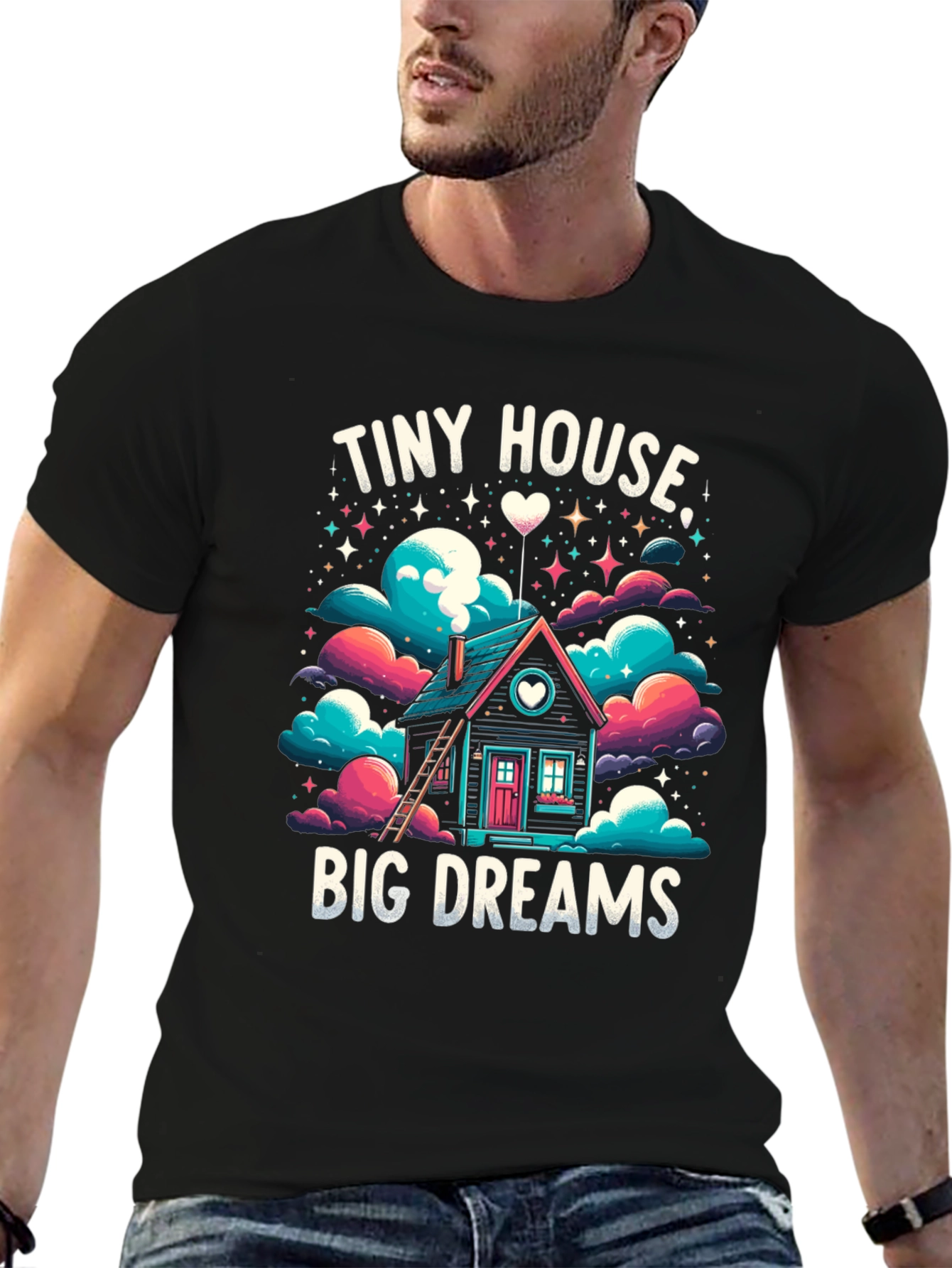Tiny House Big Dreams Graphic T-Shirt
