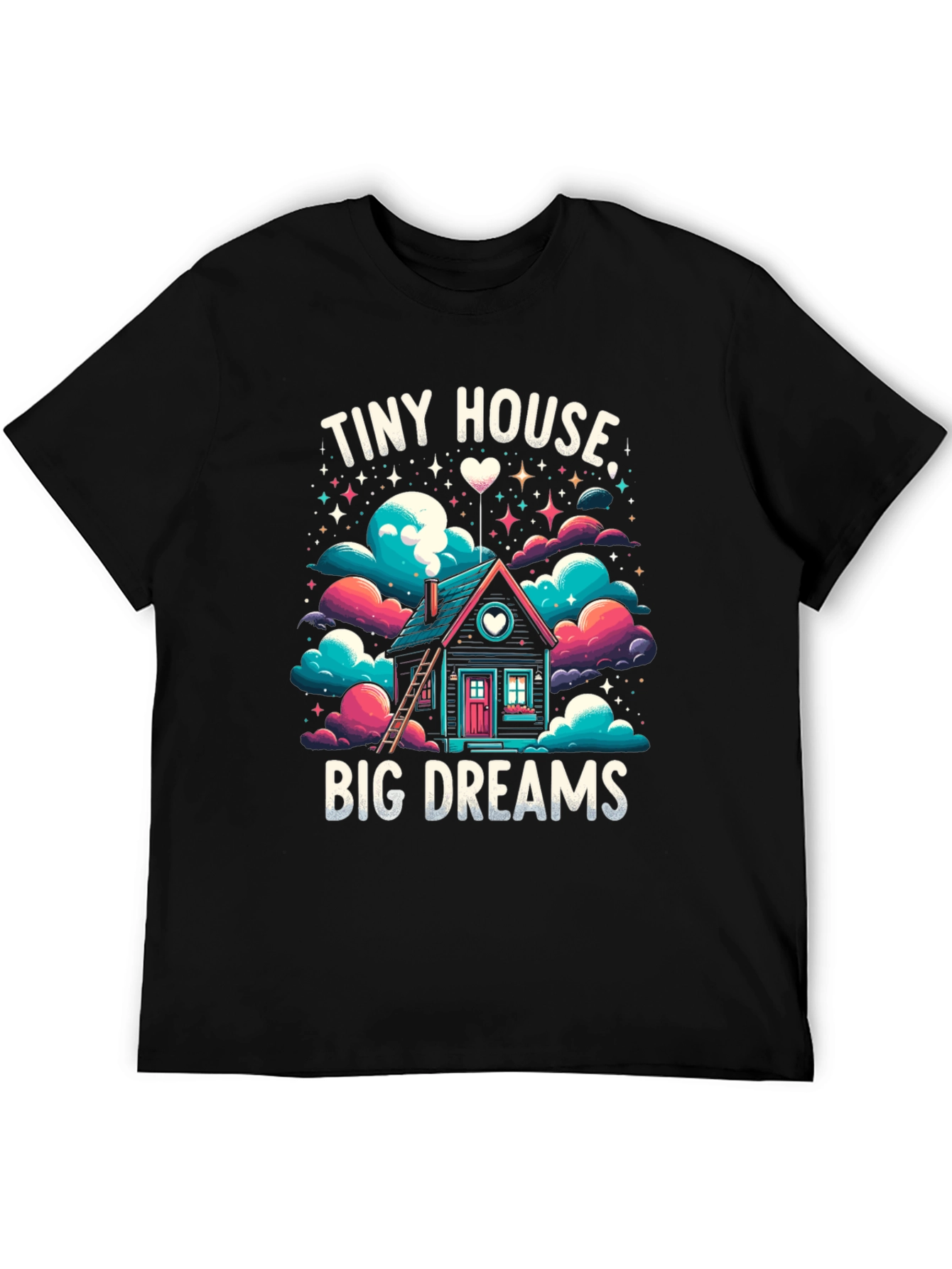 Tiny House Big Dreams Graphic T-Shirt