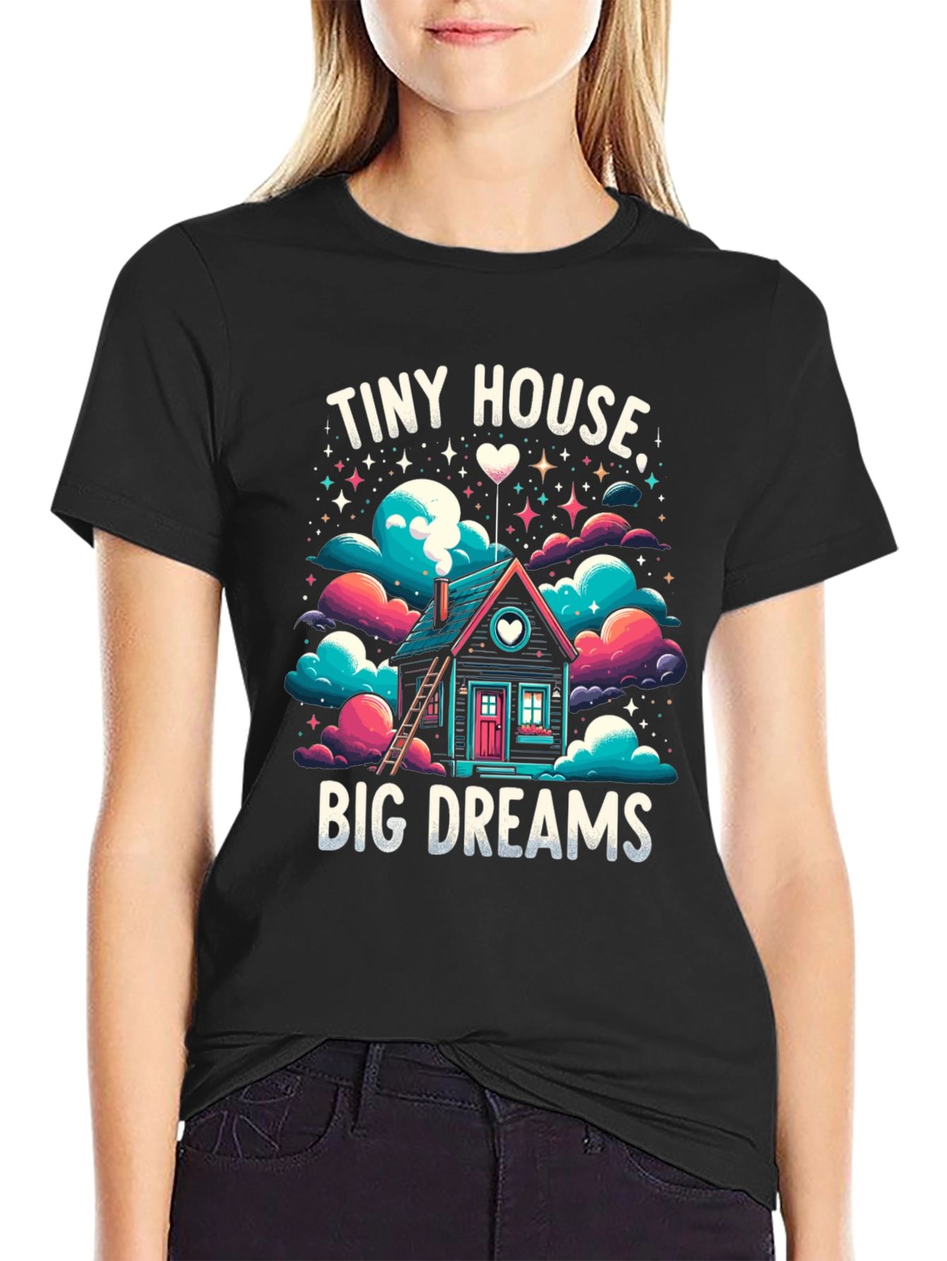 Tiny House Big Dreams Graphic T-Shirt