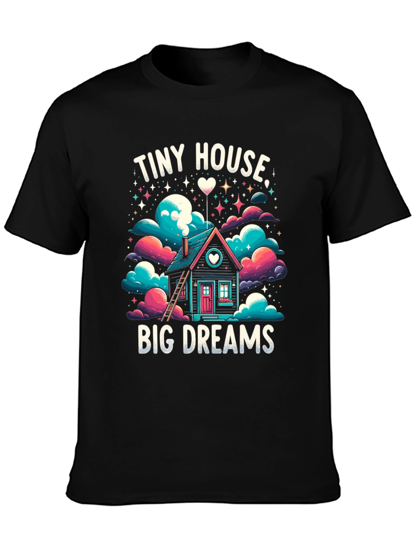 Tiny House Big Dreams Graphic T-Shirt
