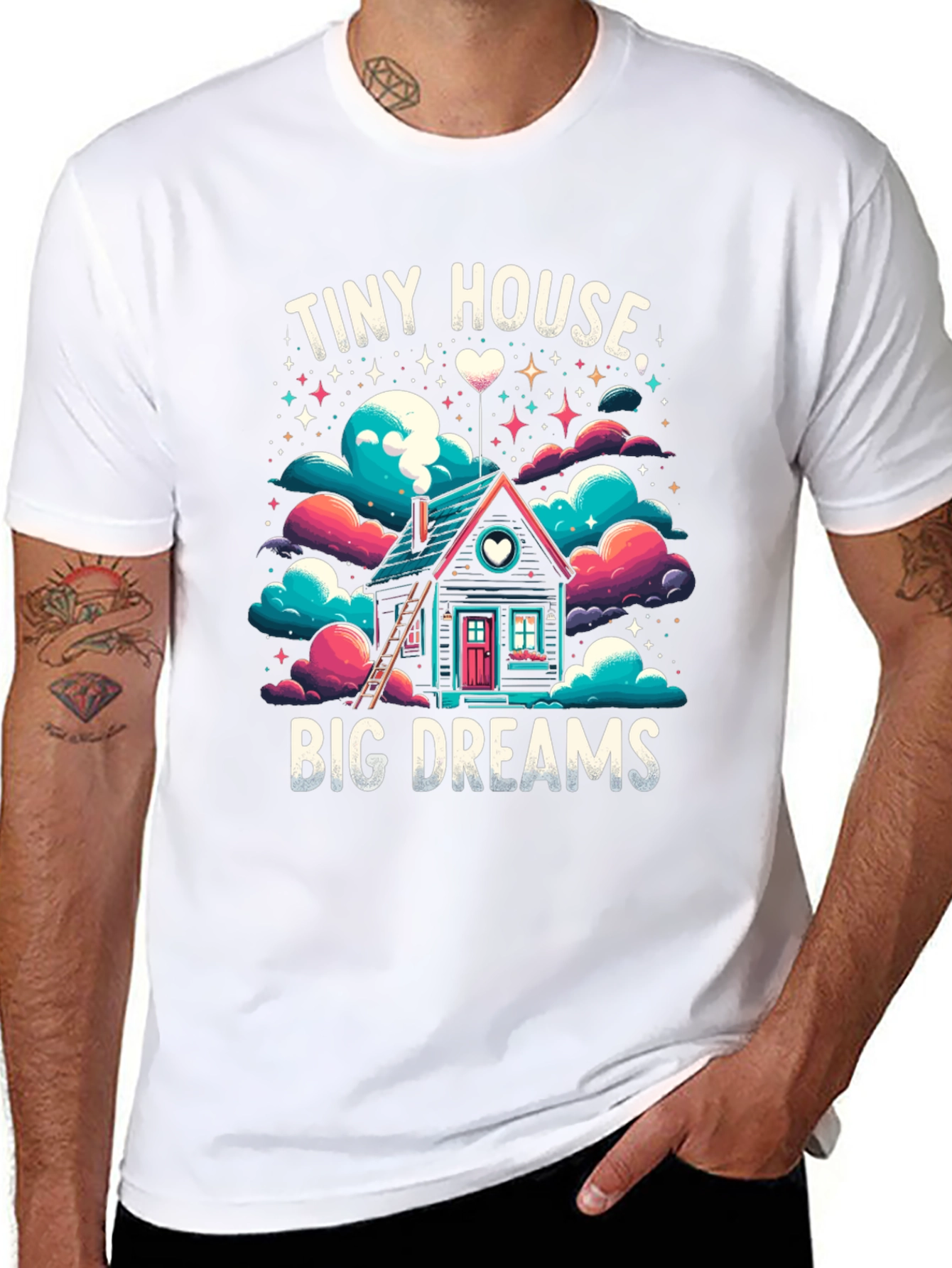 Tiny House Big Dreams Graphic T-Shirt