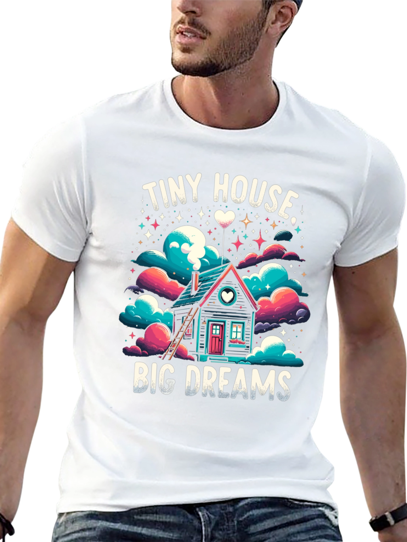 Tiny House Big Dreams Graphic T-Shirt