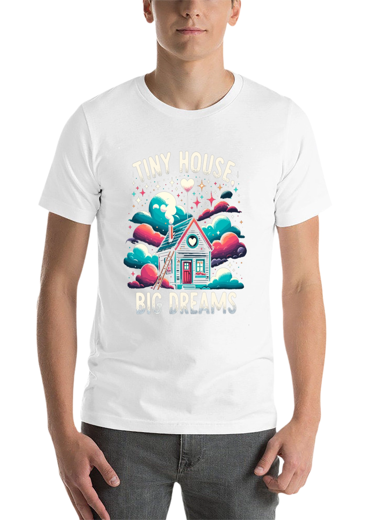 Tiny House Big Dreams Graphic T-Shirt