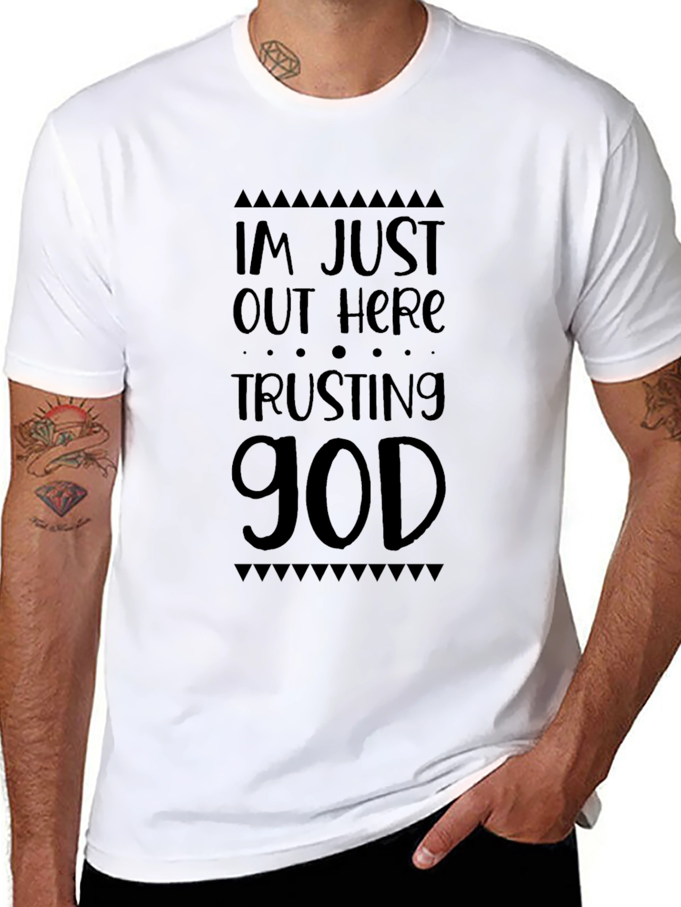 Faith-Based T-Shirt: Trusting God Design