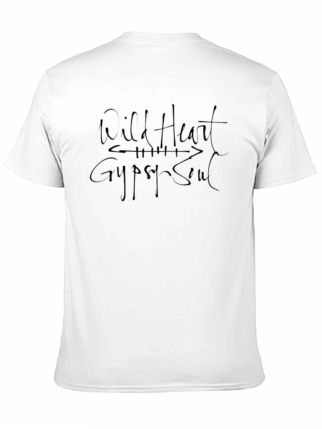 Wild Heart Gypsy Soul Black T-Shirt