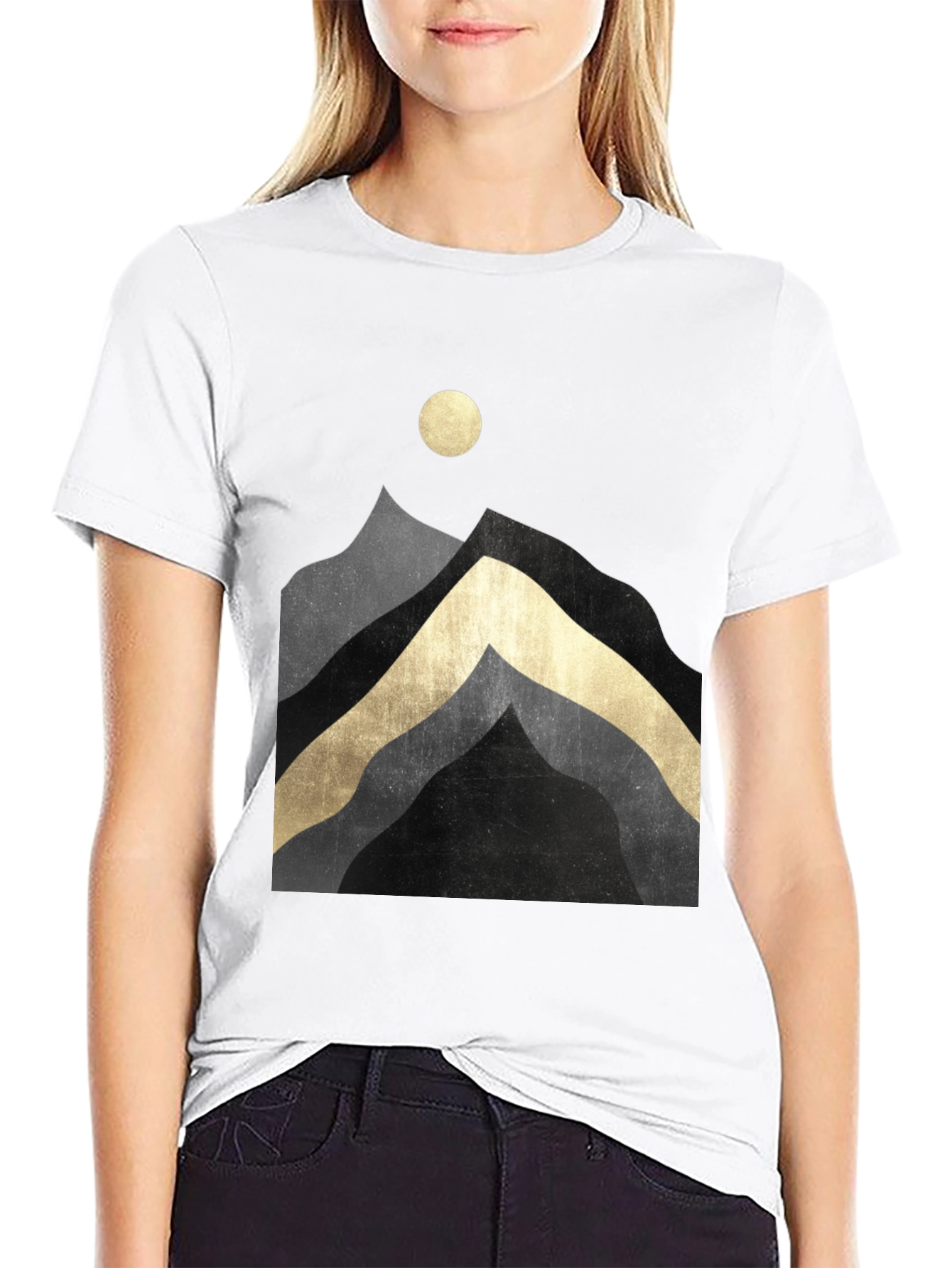 Mountainscape Graphic Tee - Stylish Comfort