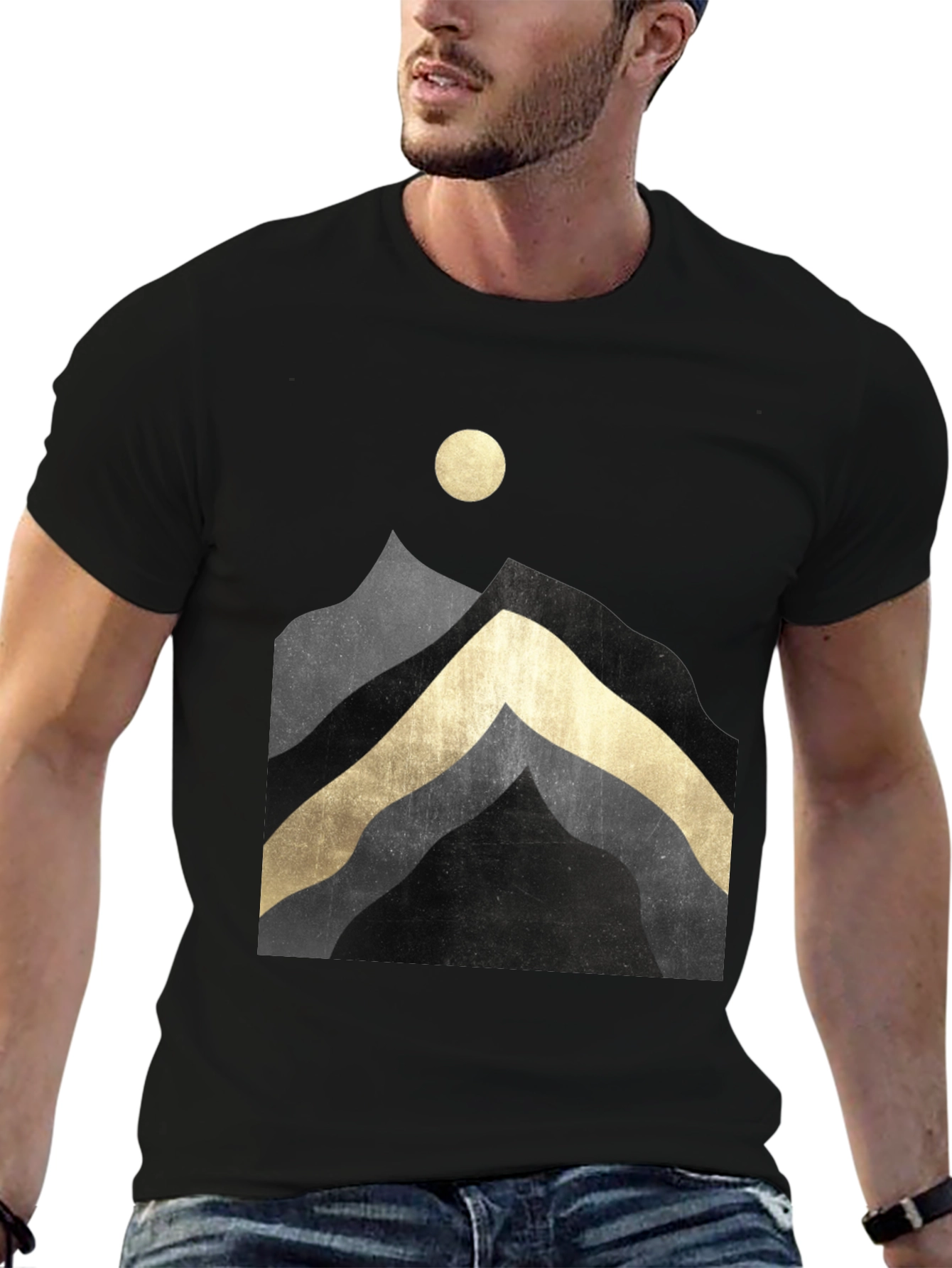 Mountainscape Graphic Tee - Stylish Comfort