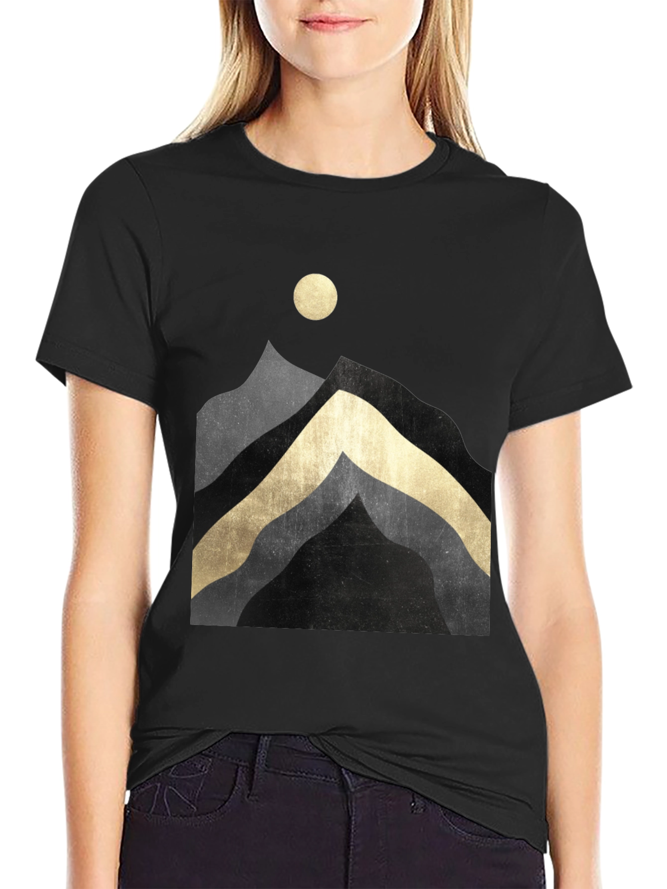 Mountainscape Graphic Tee - Stylish Comfort