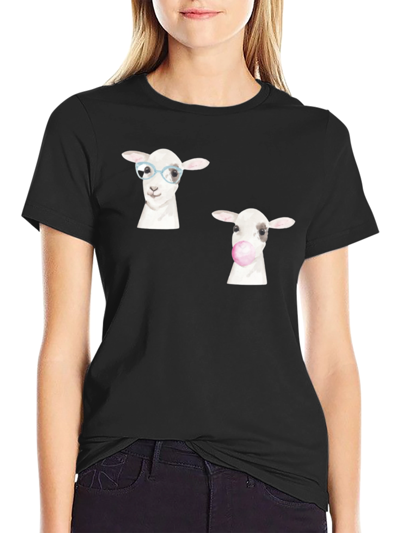 Sheep with Glasses T-Shirt