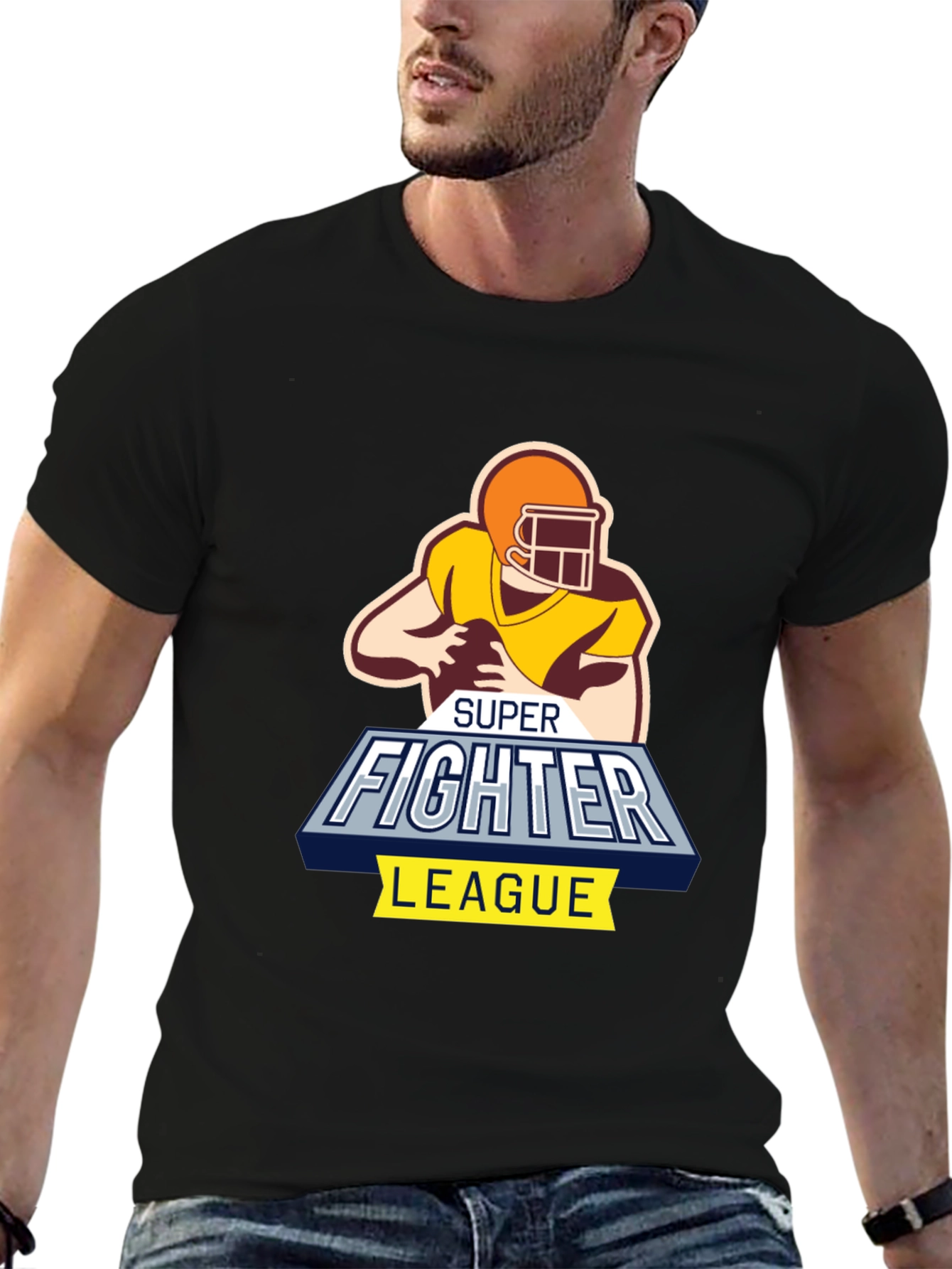 Super Fighter League Graphic T-Shirt