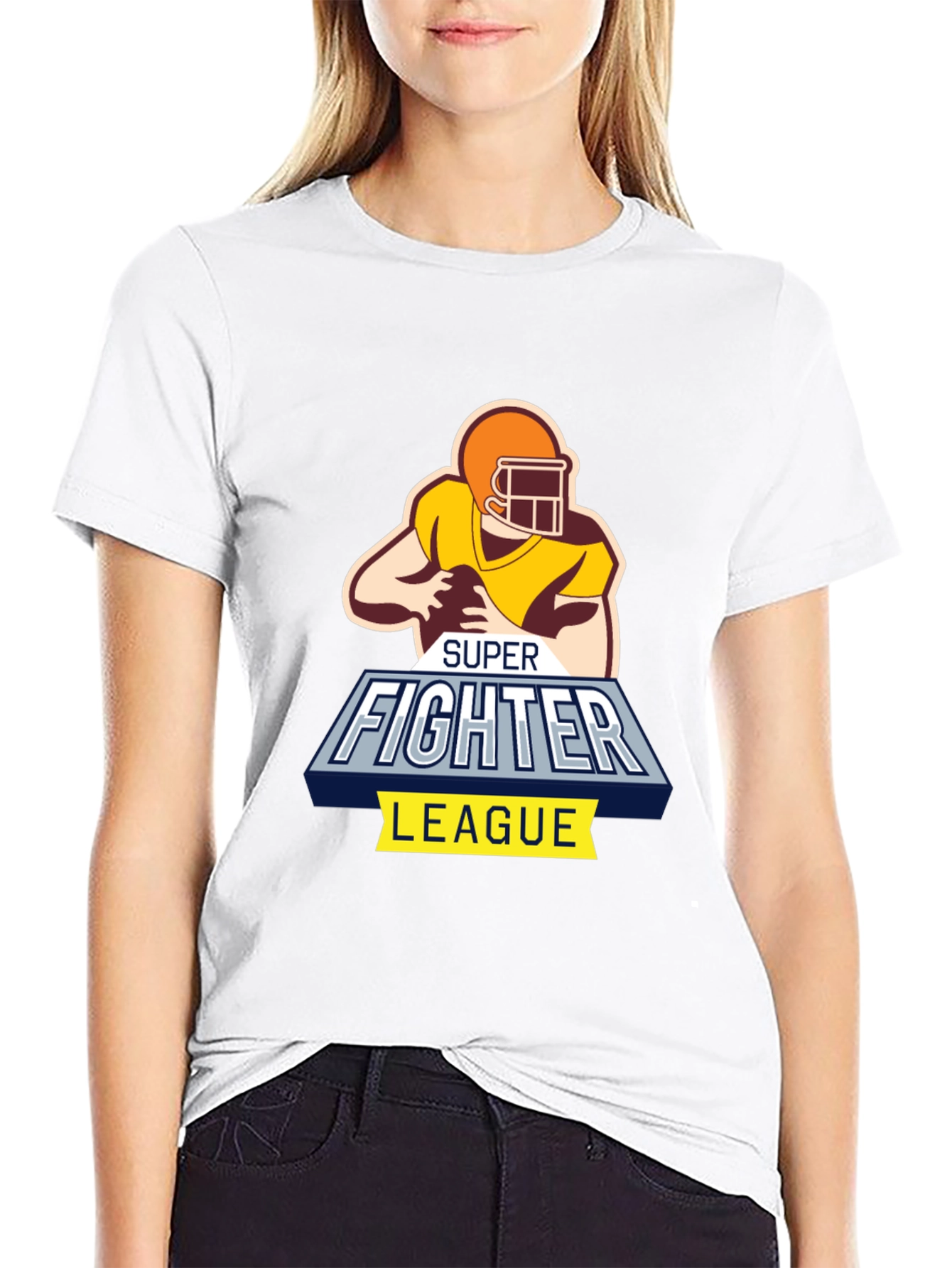 Super Fighter League Graphic T-Shirt