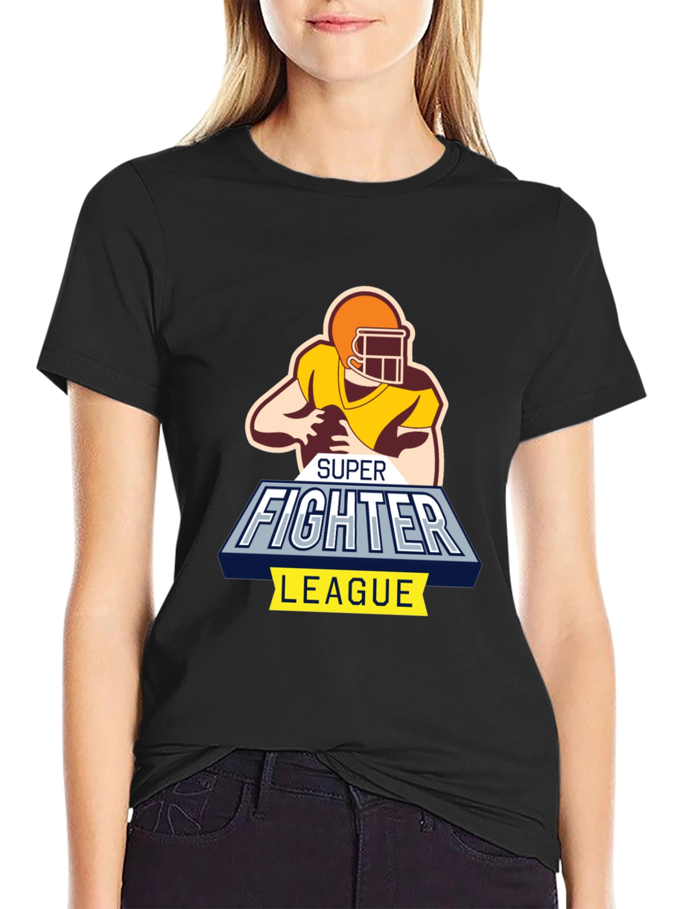 Super Fighter League Graphic T-Shirt