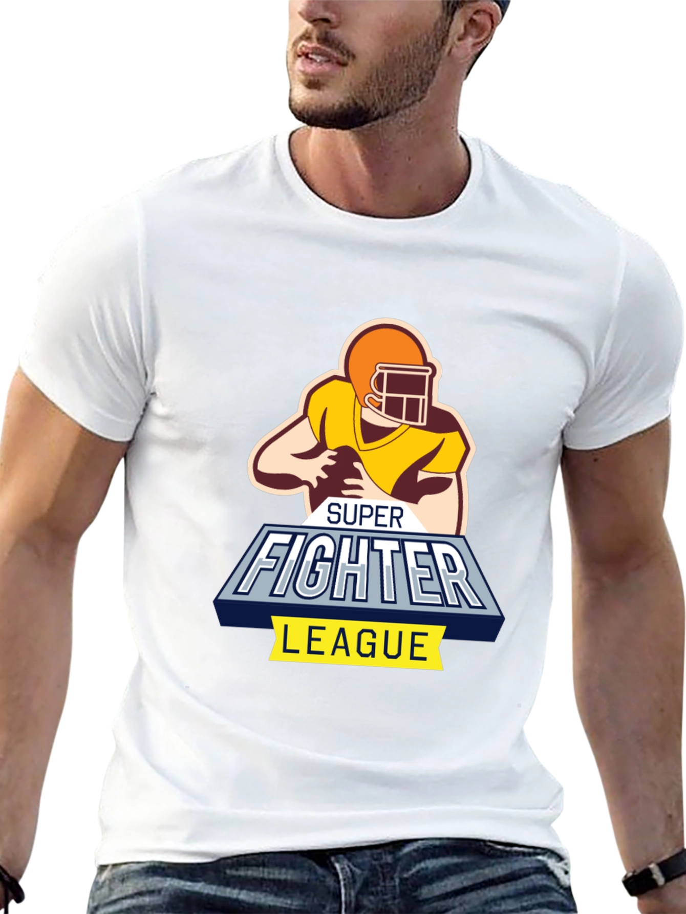 Super Fighter League Graphic T-Shirt