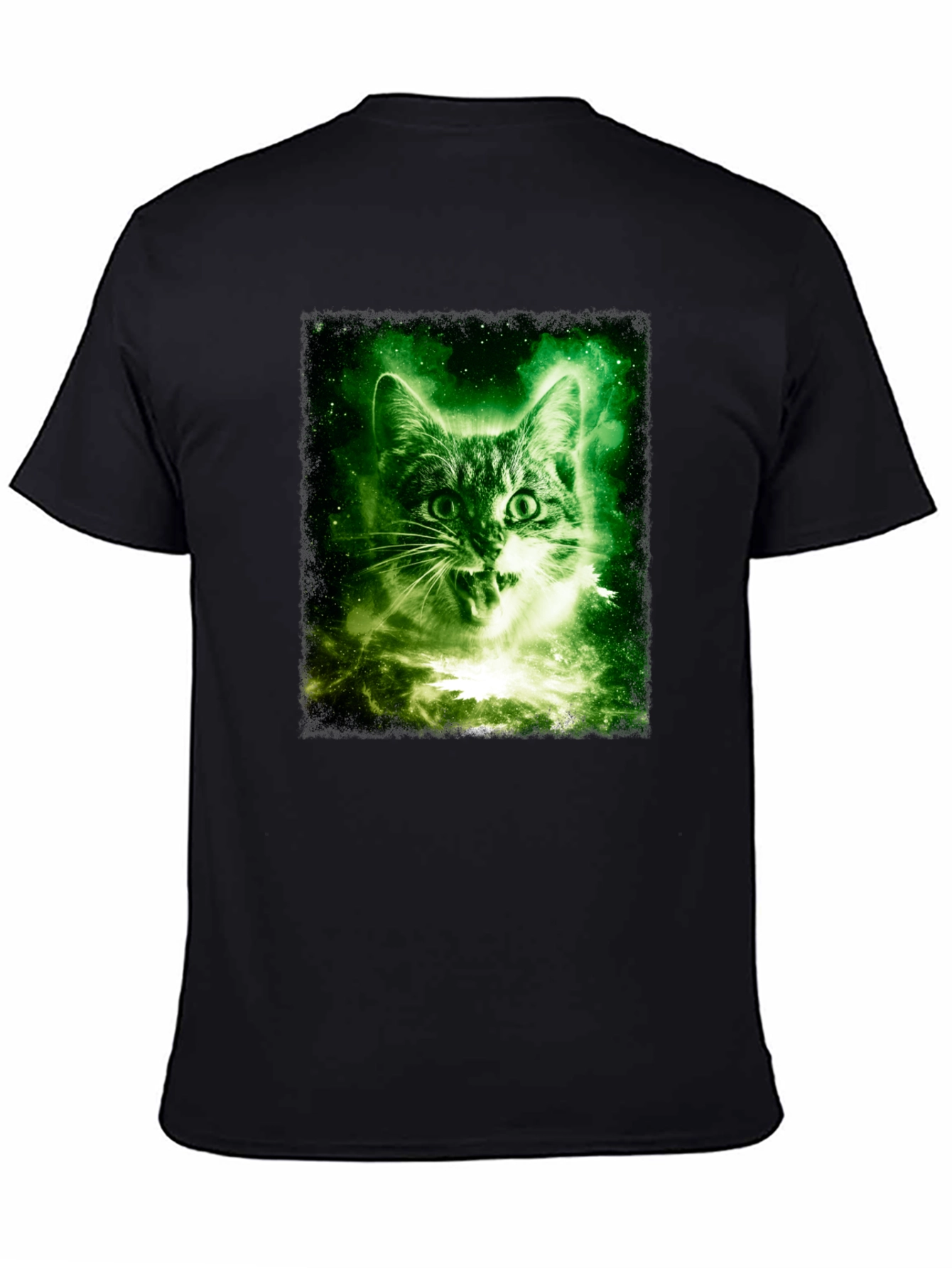 Cosmic Cat Graphic T-Shirt