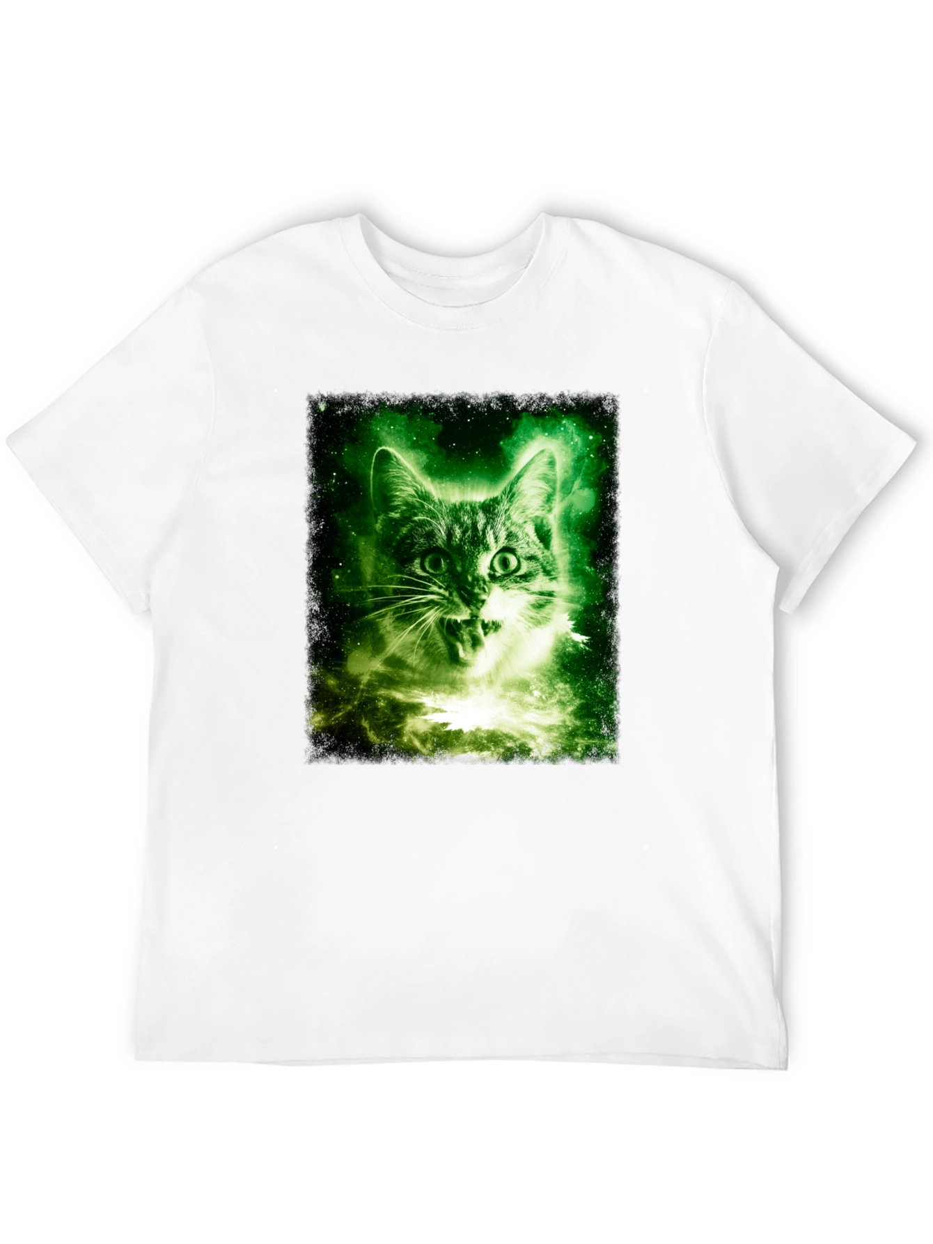Cosmic Cat Graphic T-Shirt