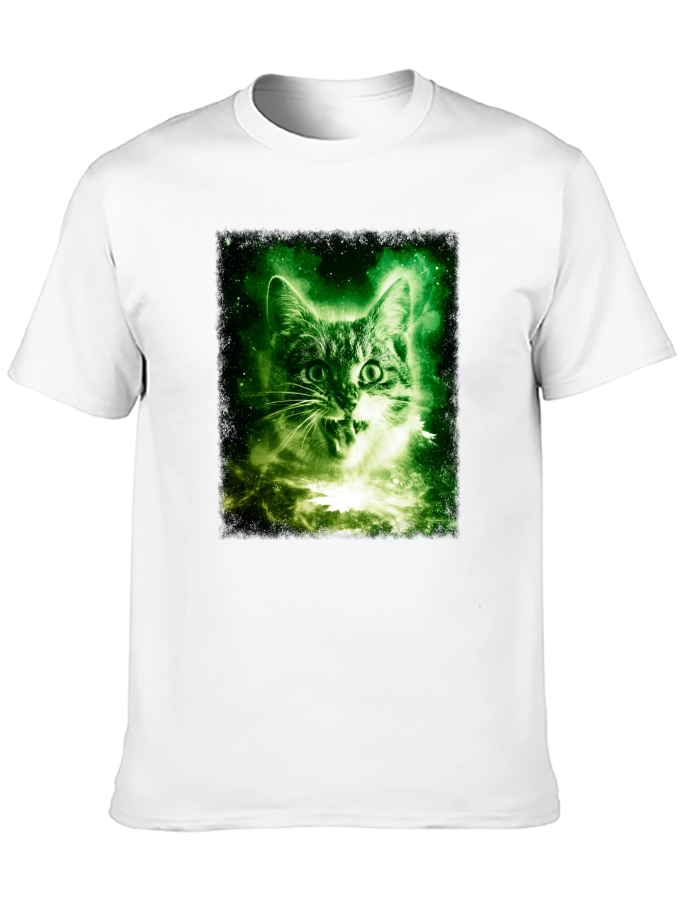 Cosmic Cat Graphic T-Shirt