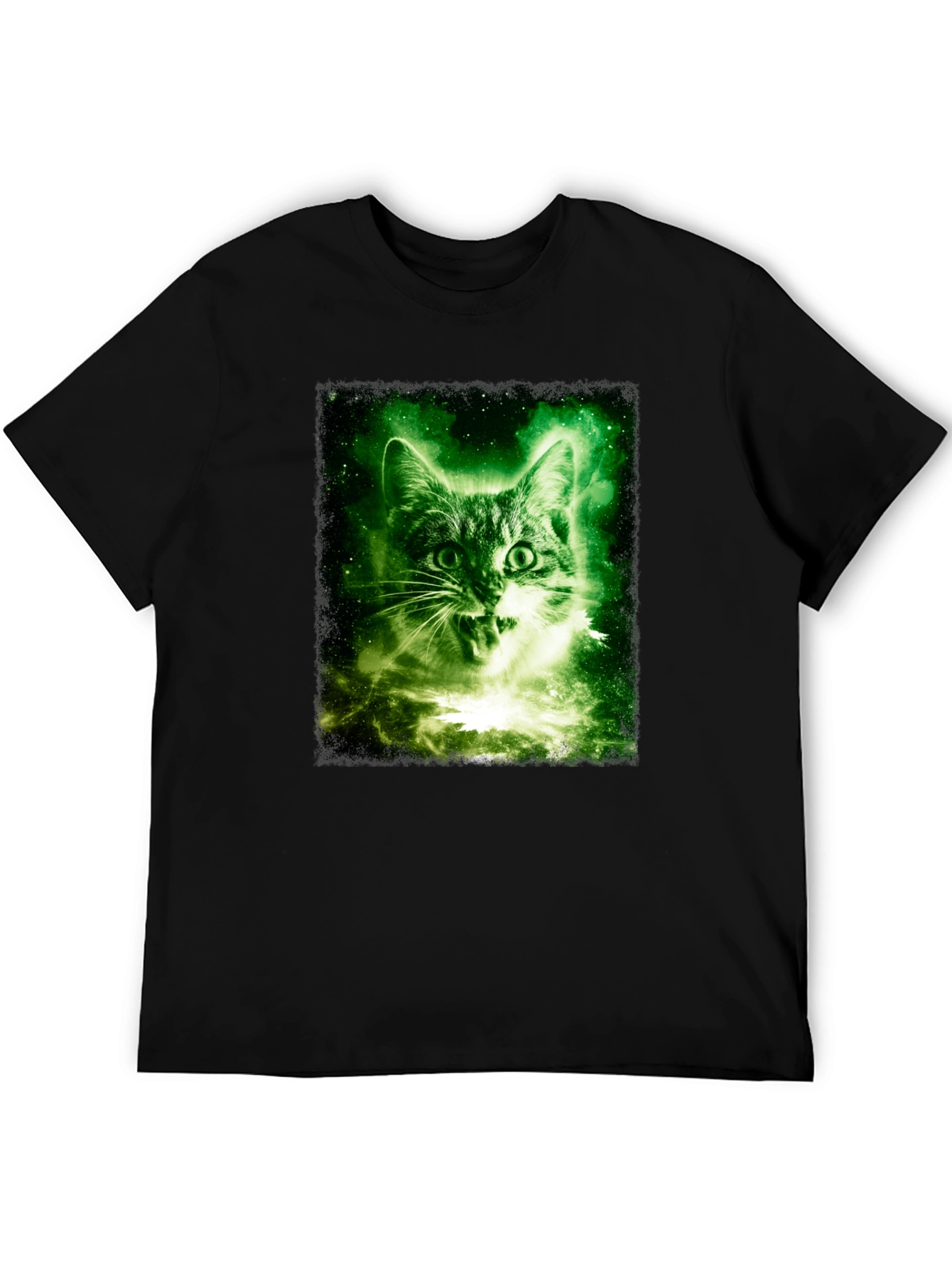 Cosmic Cat Graphic T-Shirt