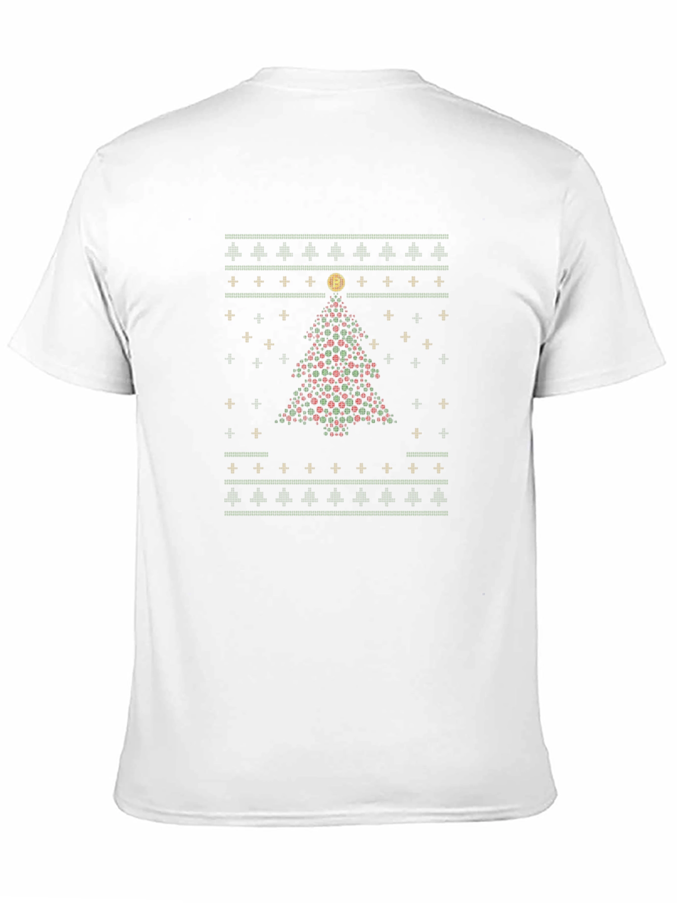 Bitcoin Christmas Tree Ugly Sweater T-Shirt