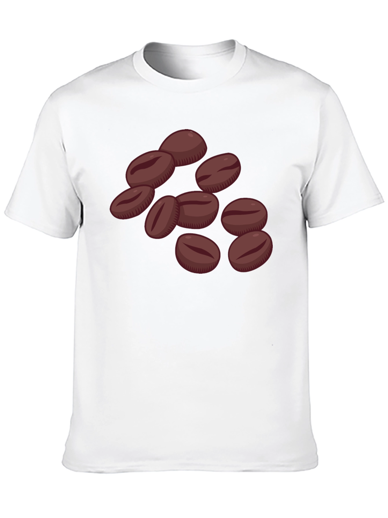 Coffee Bean Graphic Tee - Unisex Black T-Shirt