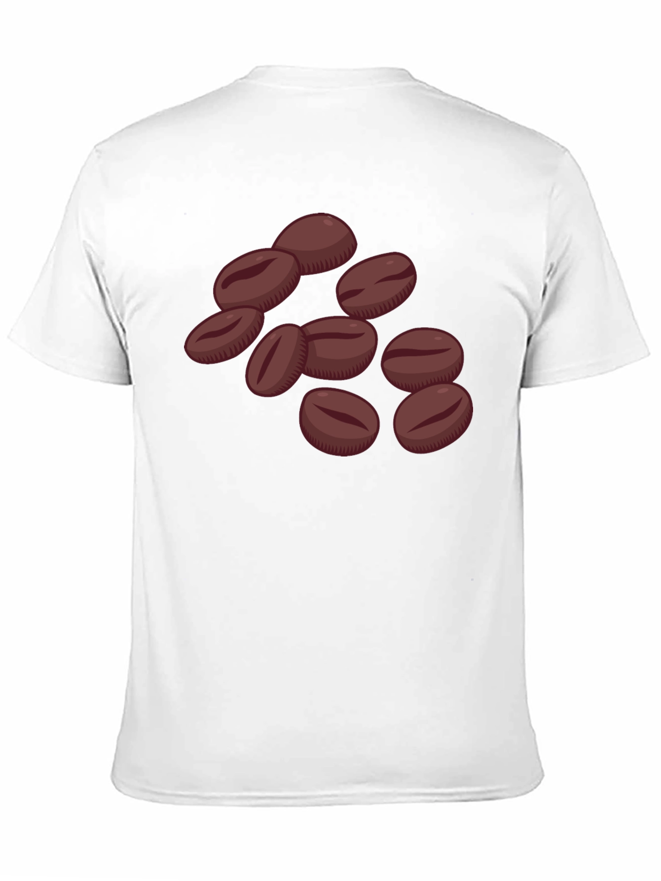 Coffee Bean Graphic Tee - Unisex Black T-Shirt