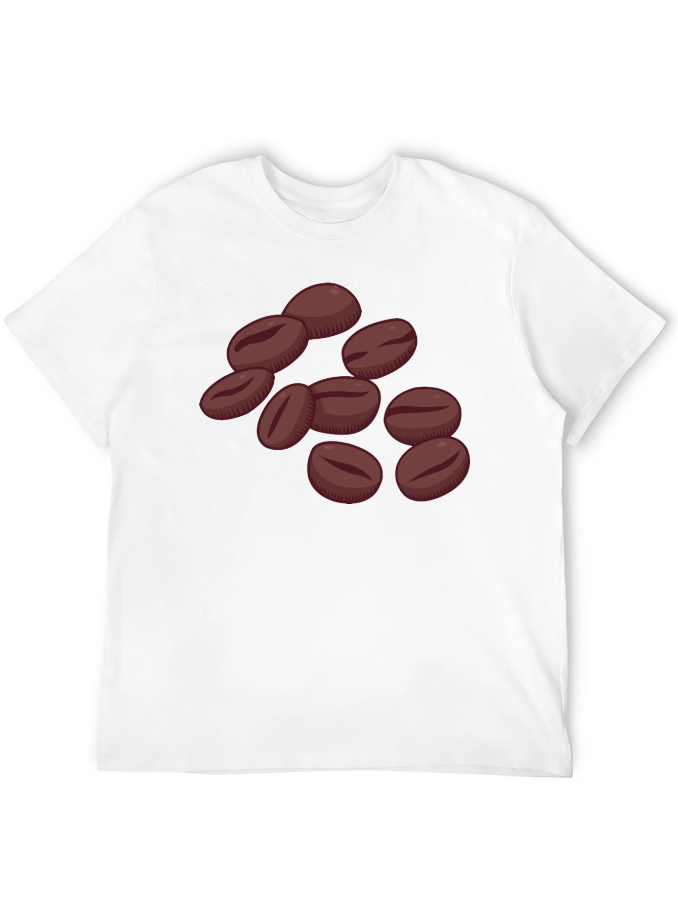 Coffee Bean Graphic Tee - Unisex Black T-Shirt