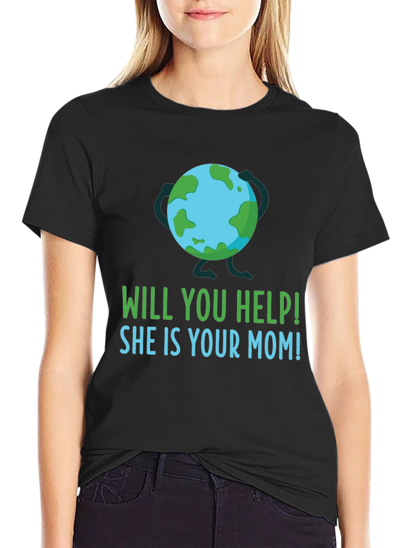 Earth Day Help Mom T-Shirt