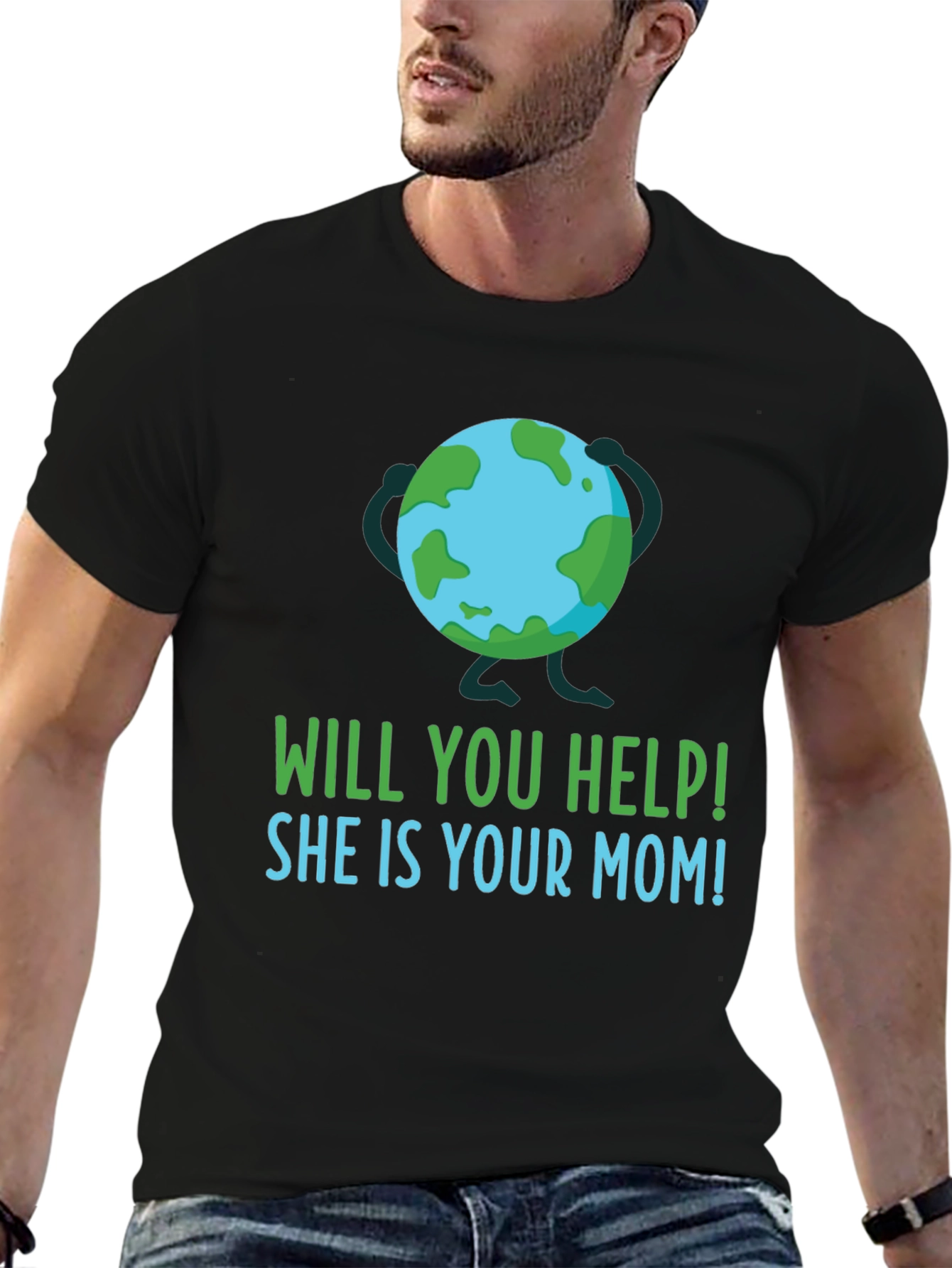 Earth Day Help Mom T-Shirt