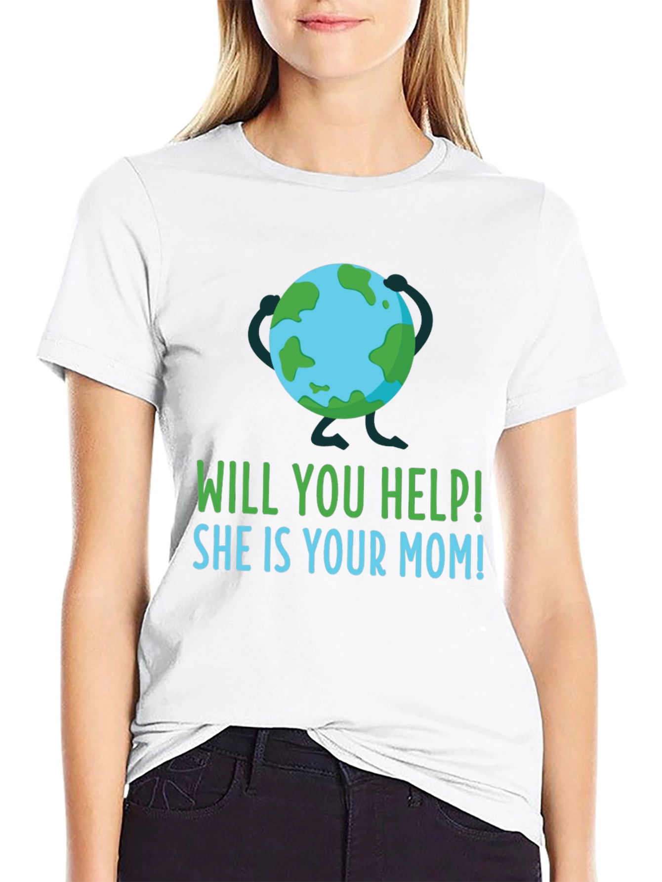 Earth Day Help Mom T-Shirt