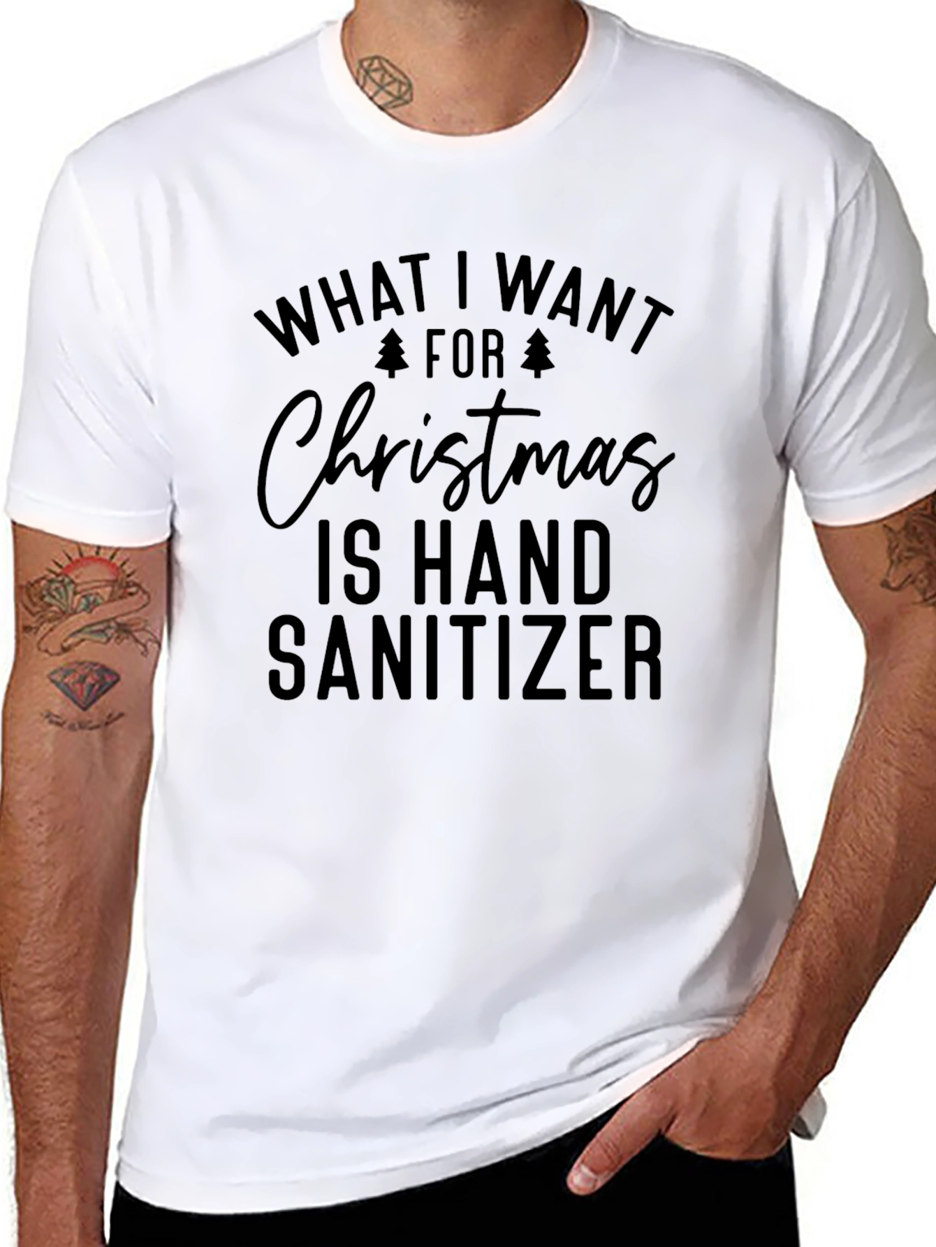 Funny Christmas Hand Sanitizer T-Shirt