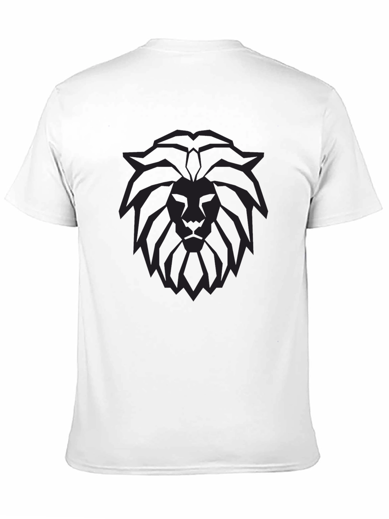 Lion Graphic Black T-Shirt - Stylish Mens Tee