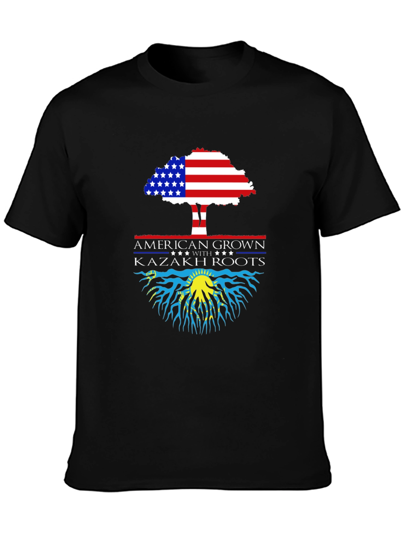 American Grown Kazakh Roots T-Shirt