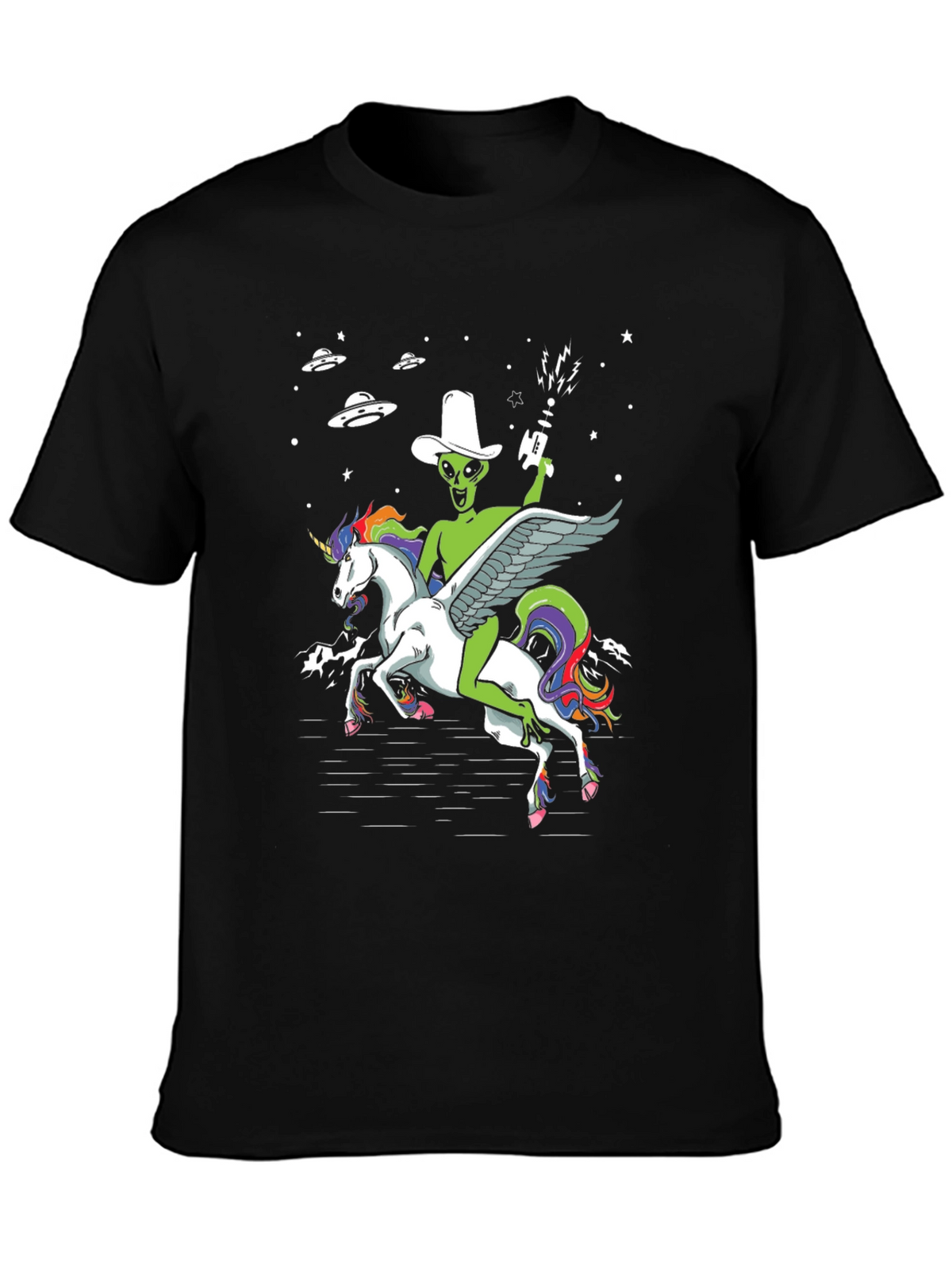 Alien Cowboy Unicorn T-Shirt
