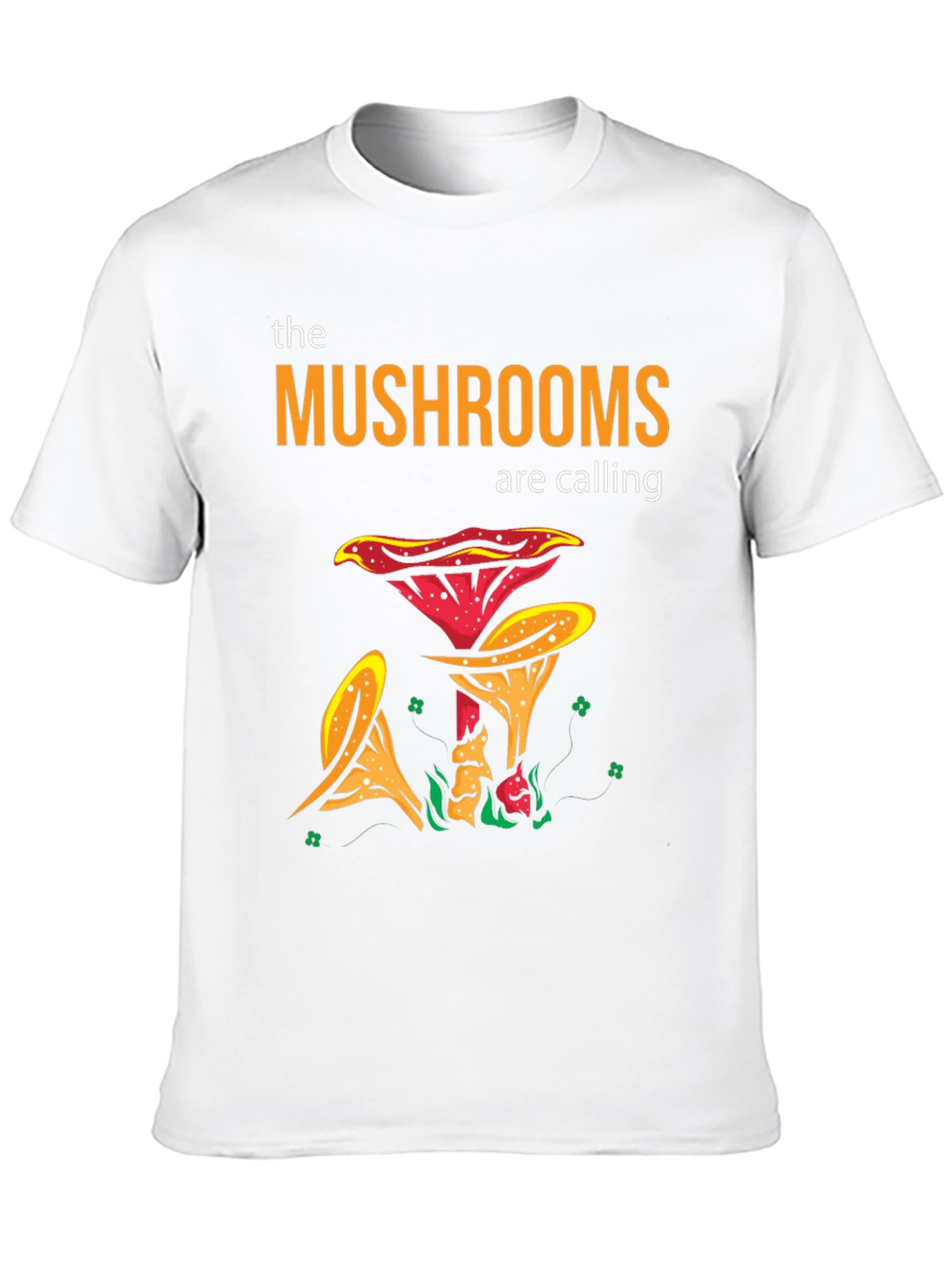 The Mushrooms Are Calling Graphic T-Shirt