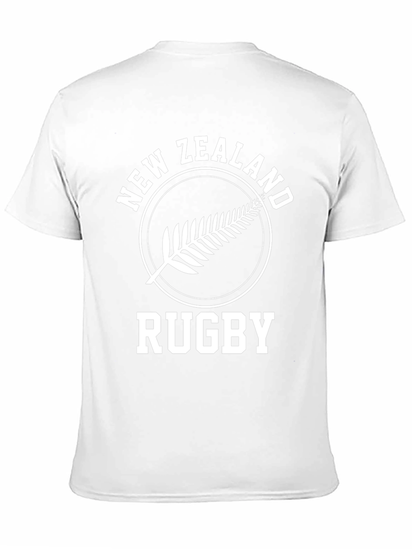 New Zealand Rugby T-Shirt - Fern Design