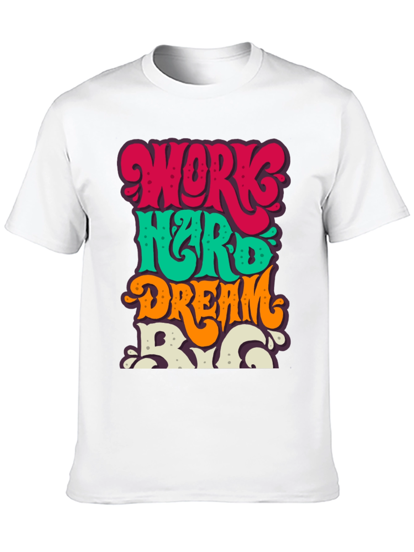 Work Hard Dream Big Graphic Tee