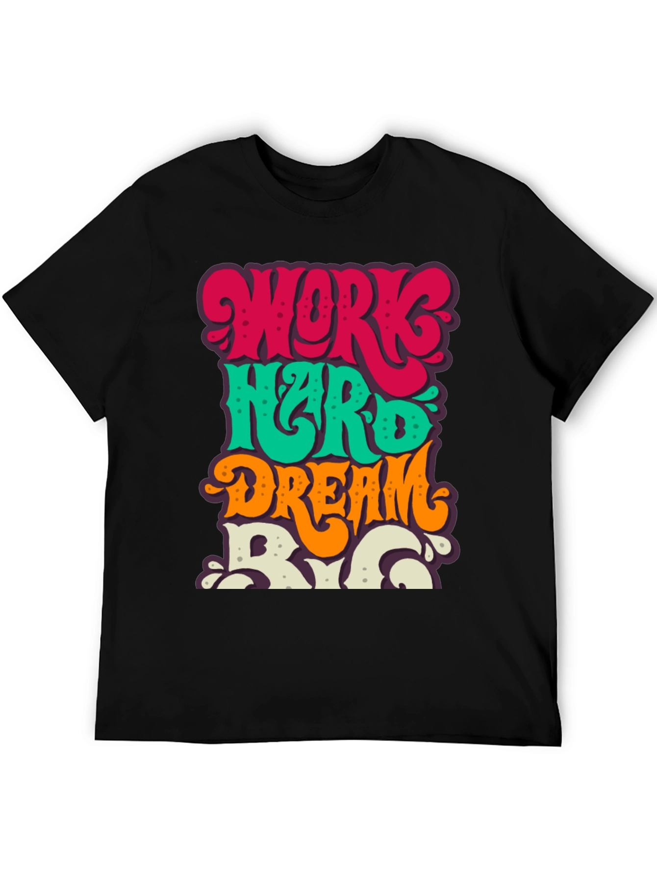 Work Hard Dream Big Graphic Tee
