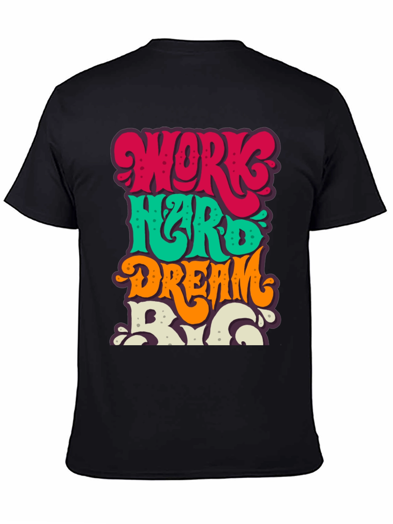 Work Hard Dream Big Graphic Tee