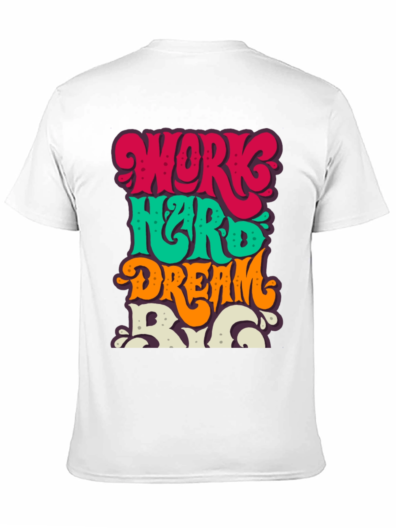 Work Hard Dream Big Graphic Tee