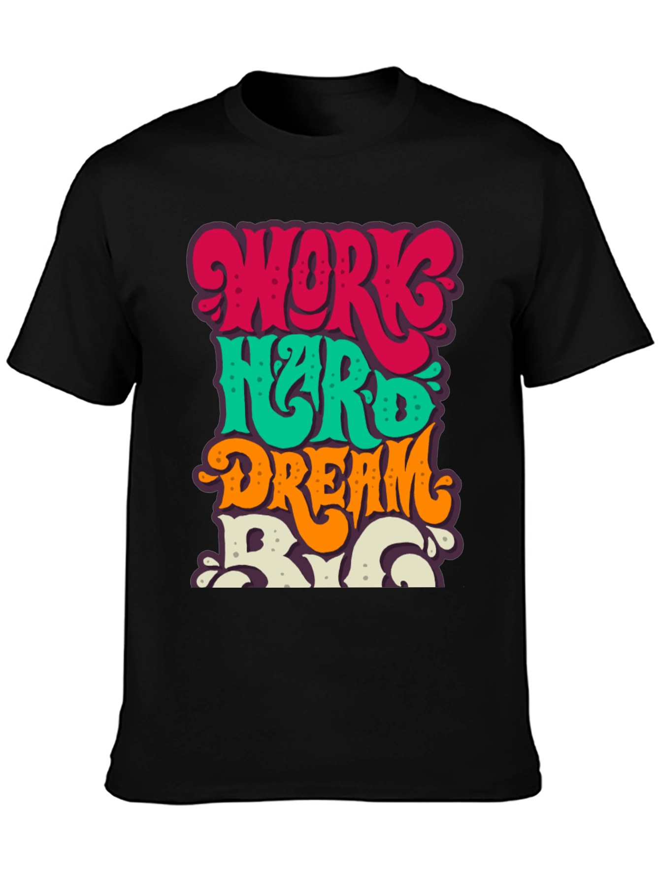 Work Hard Dream Big Graphic Tee